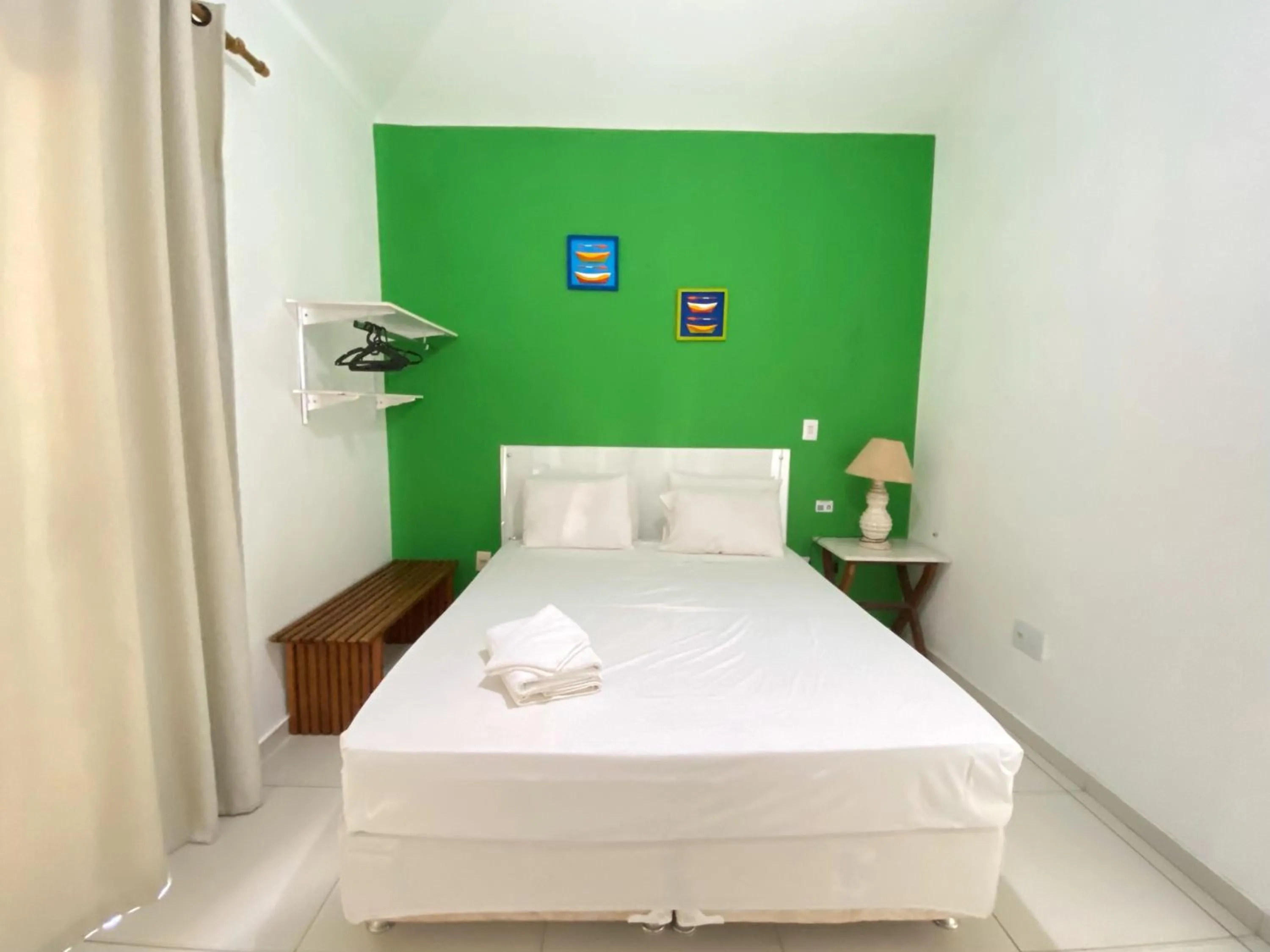 Bed in Pousada Maravilha de Paraty