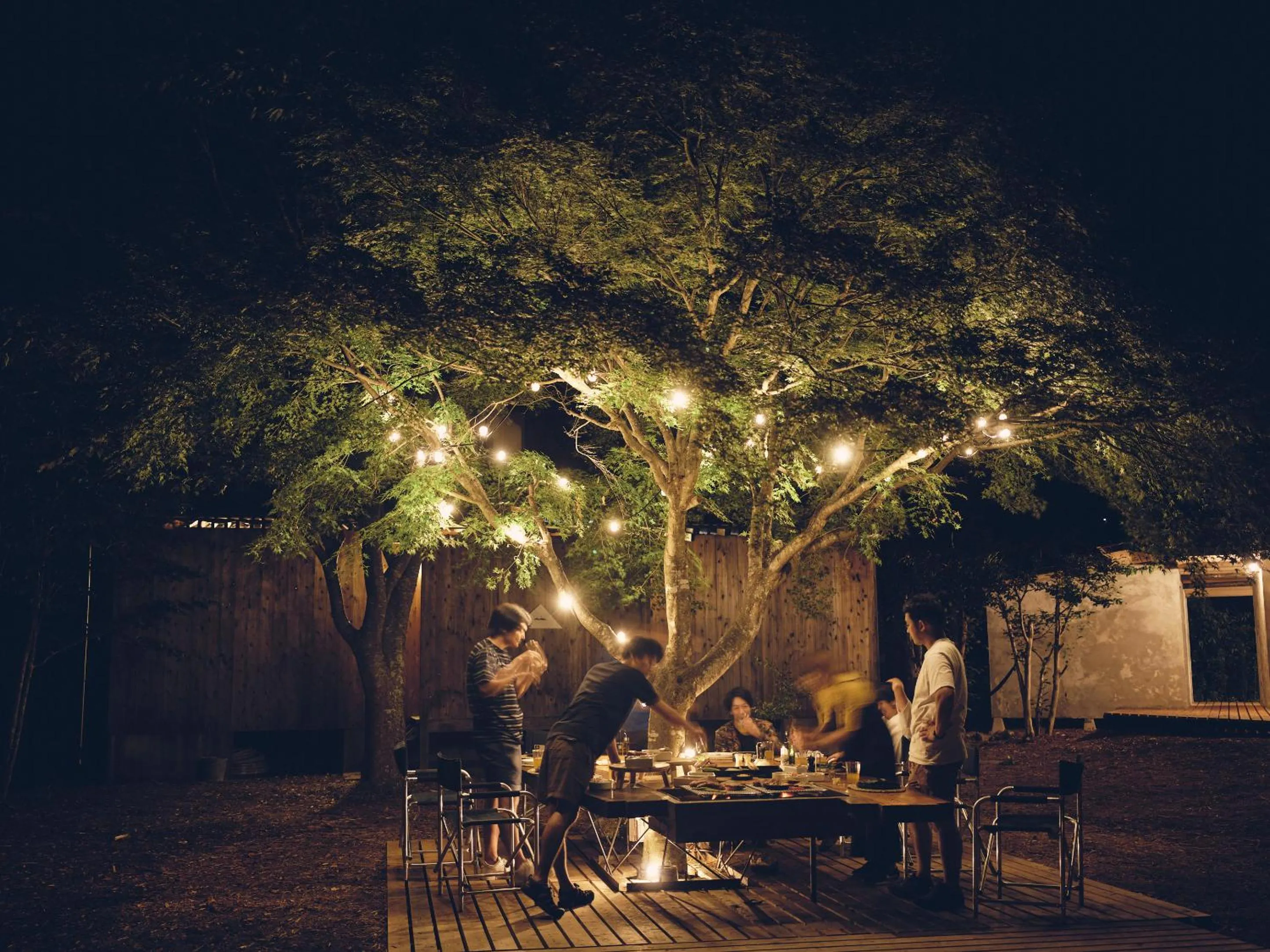 BBQ facilities in LOOF Tiny House Camp