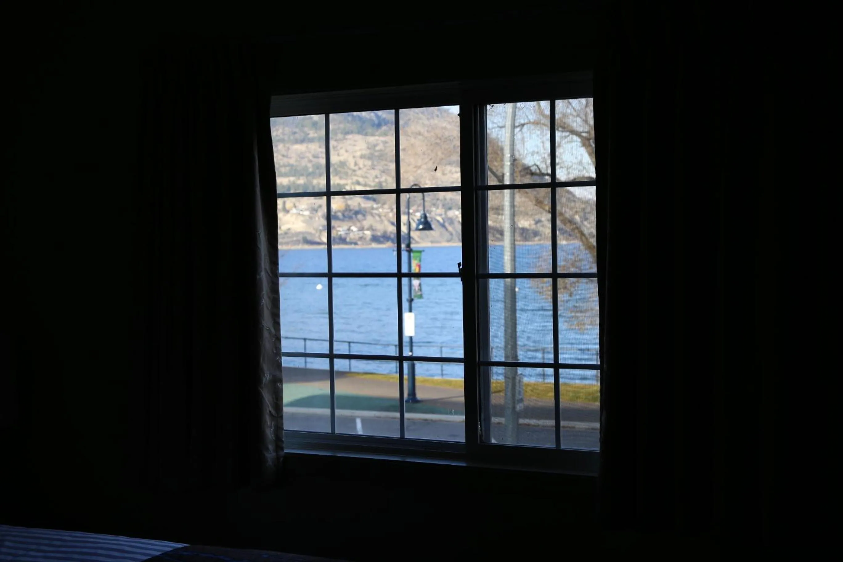 Lake view in SlumberLodge Hotel