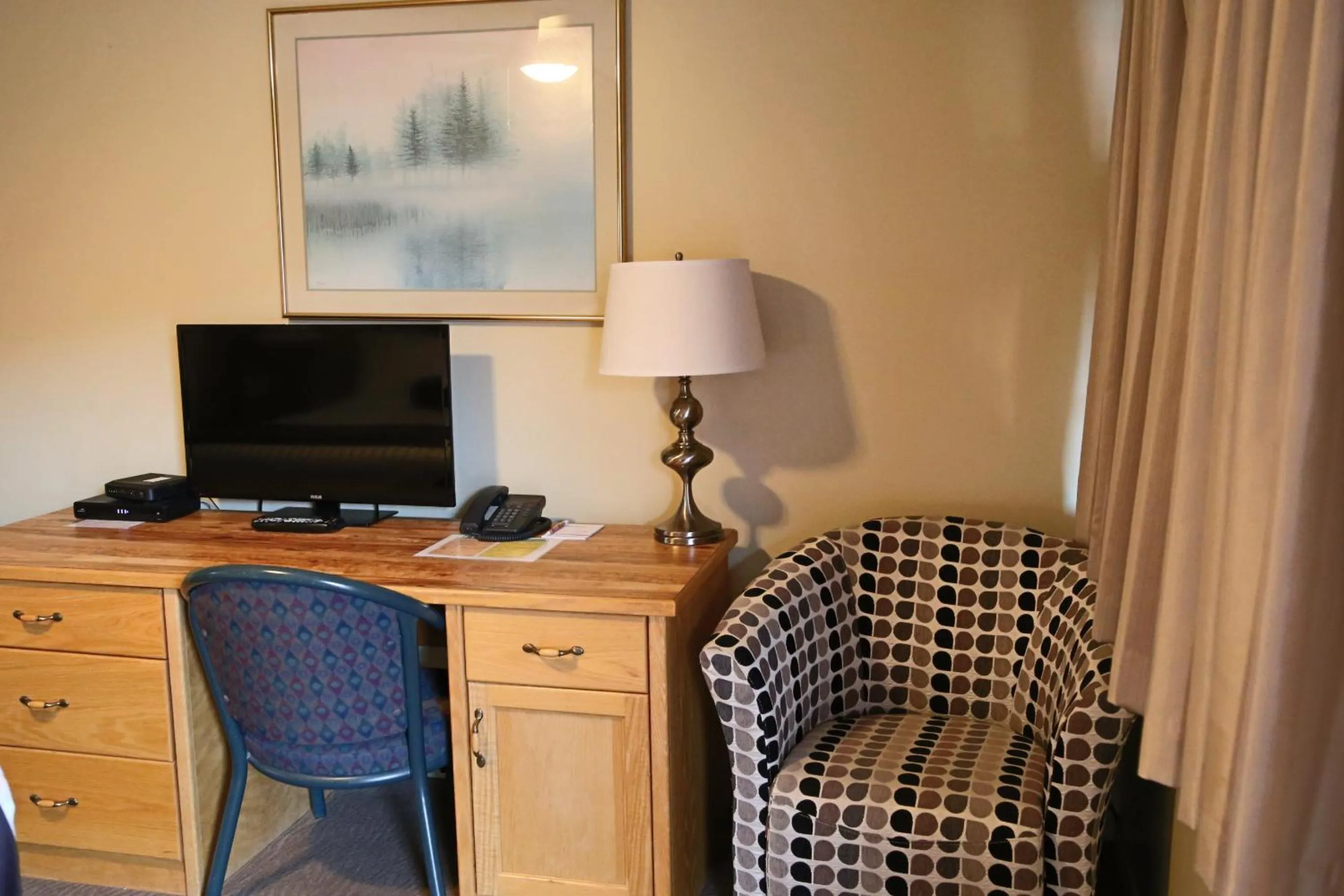 TV and multimedia in SlumberLodge Hotel