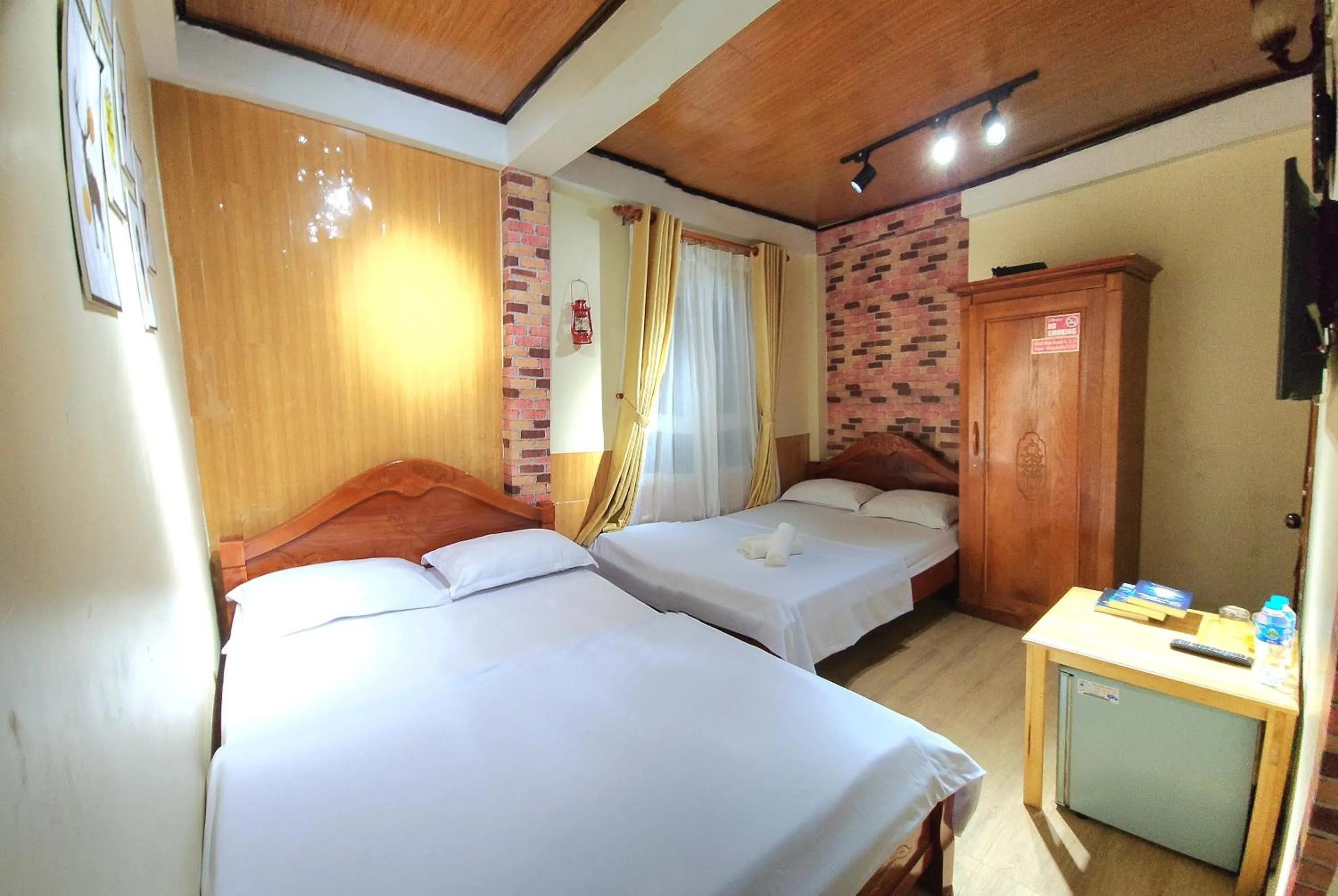 Bed in Bình Đào Hotel - Khách sạn ngay trung tâm giá rẻ