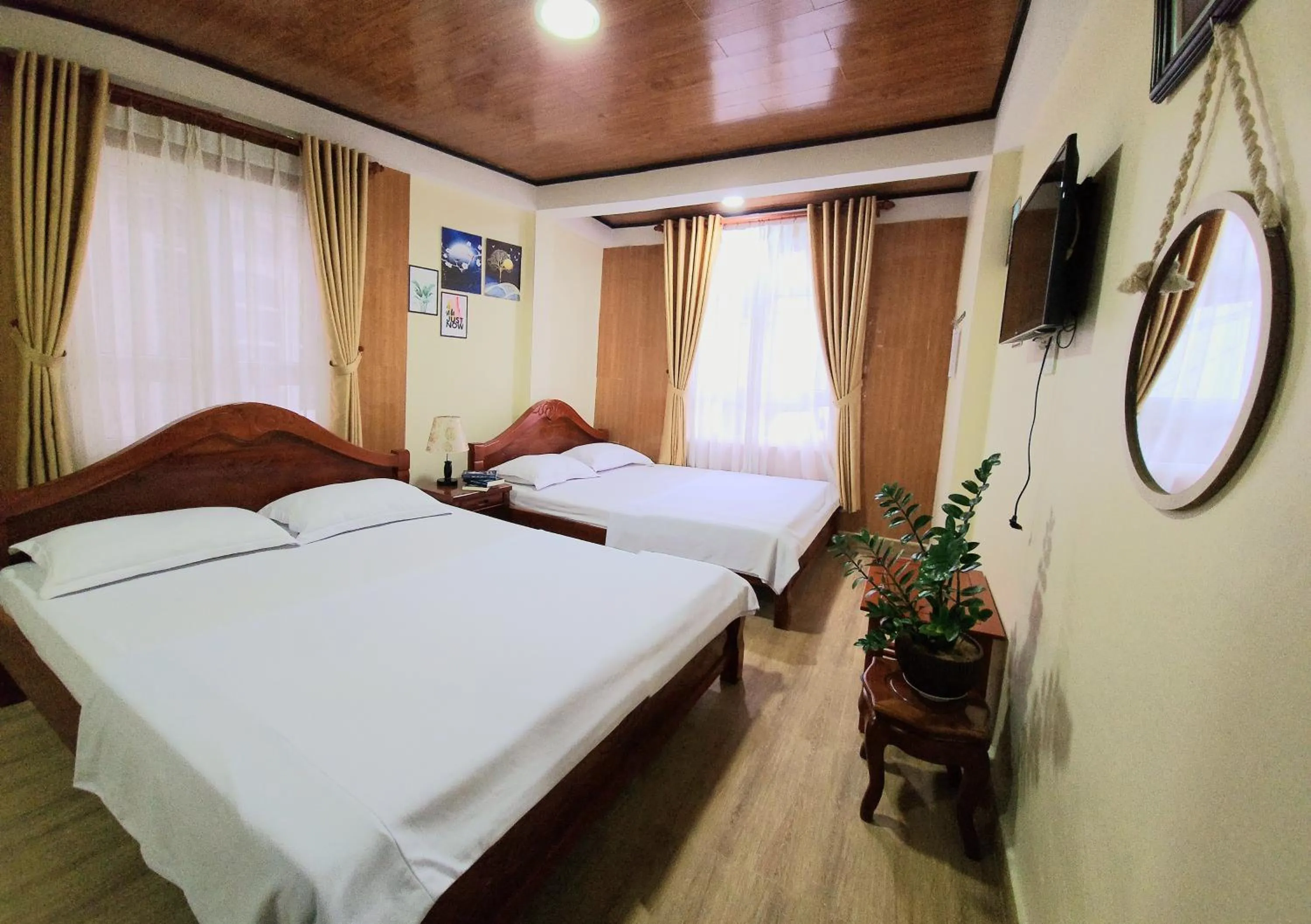 Bed in Bình Đào Hotel - Khách sạn ngay trung tâm giá rẻ