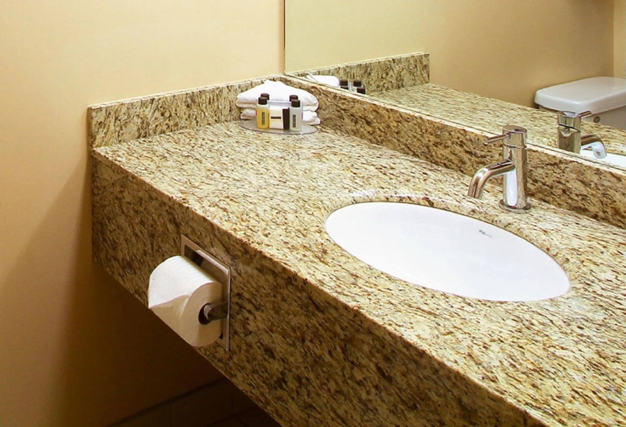 Bathroom in Century Casino & Hotel Edmonton