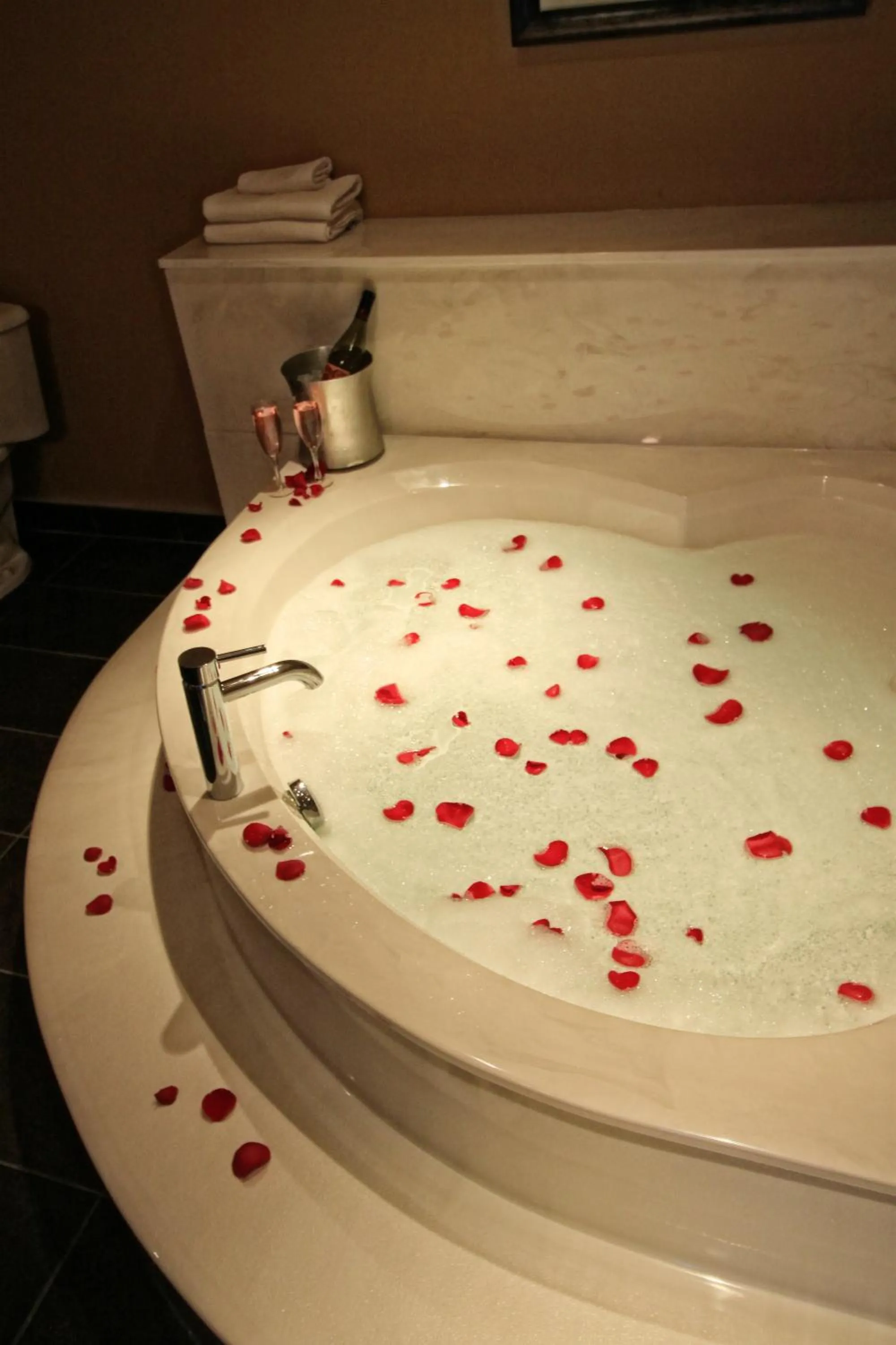 Bathroom in Century Casino & Hotel Edmonton