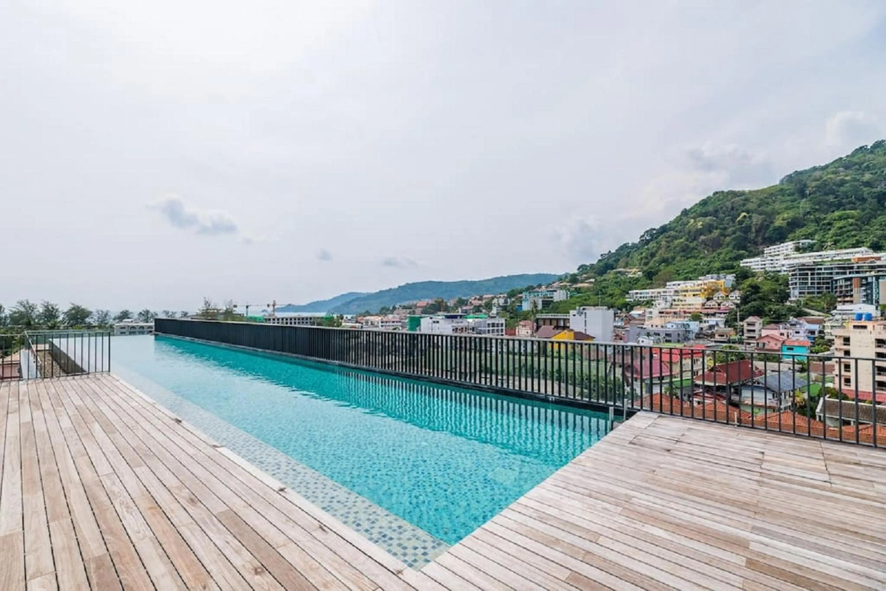Swimming pool in The Deck Patong by VIP