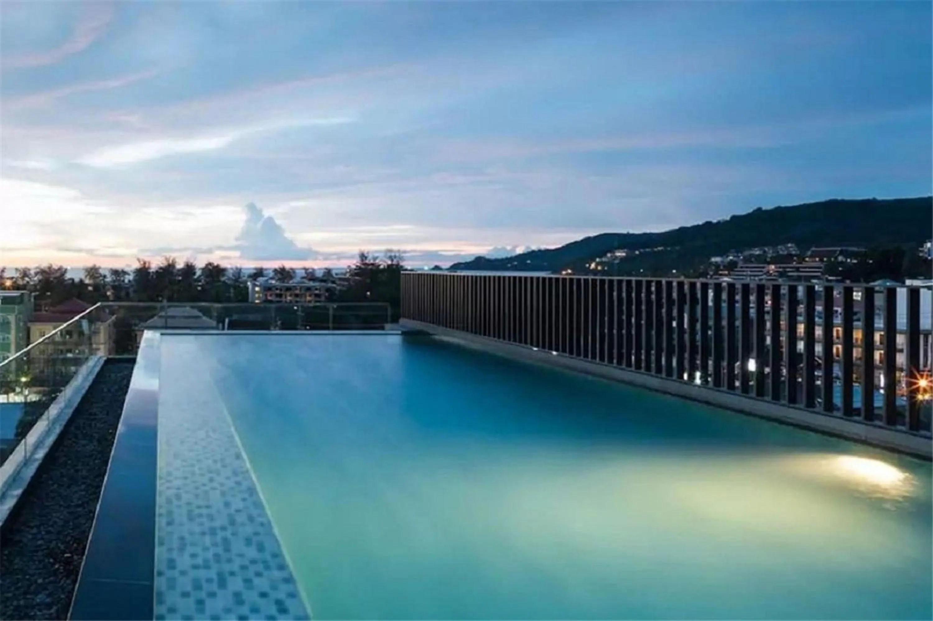 Pool view in The Deck Patong by VIP