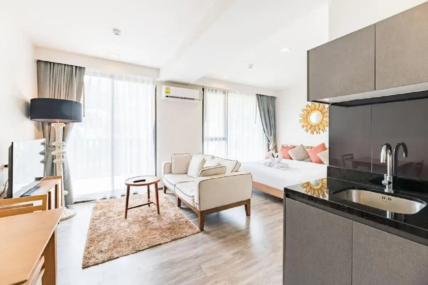 Double Room with Balcony (2 Adults + 1 Child) in The Deck Patong by VIP Double Room with Balcony (2 Adults + 1 Child) in The Deck Patong by VIP