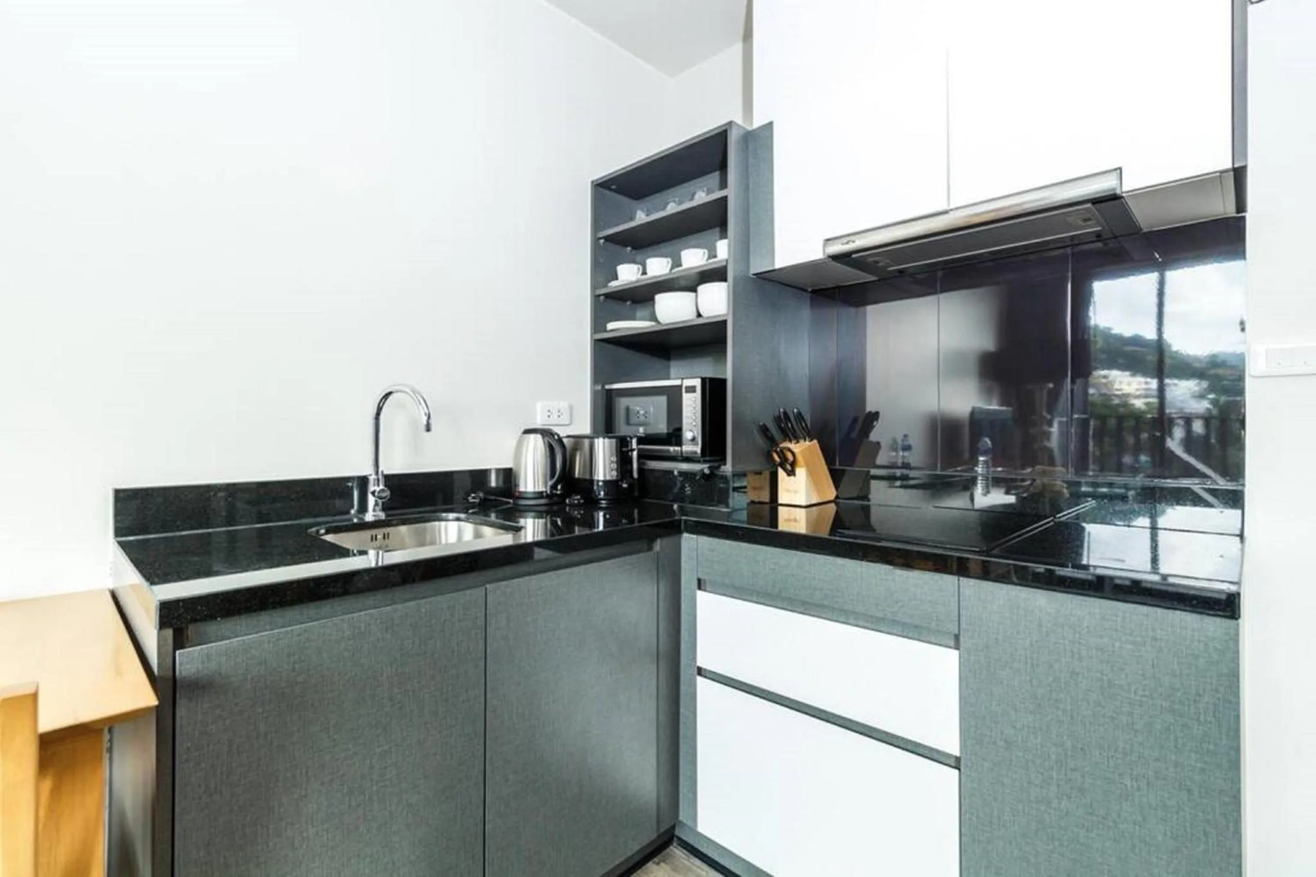 Kitchen or kitchenette in The Deck Patong by VIP