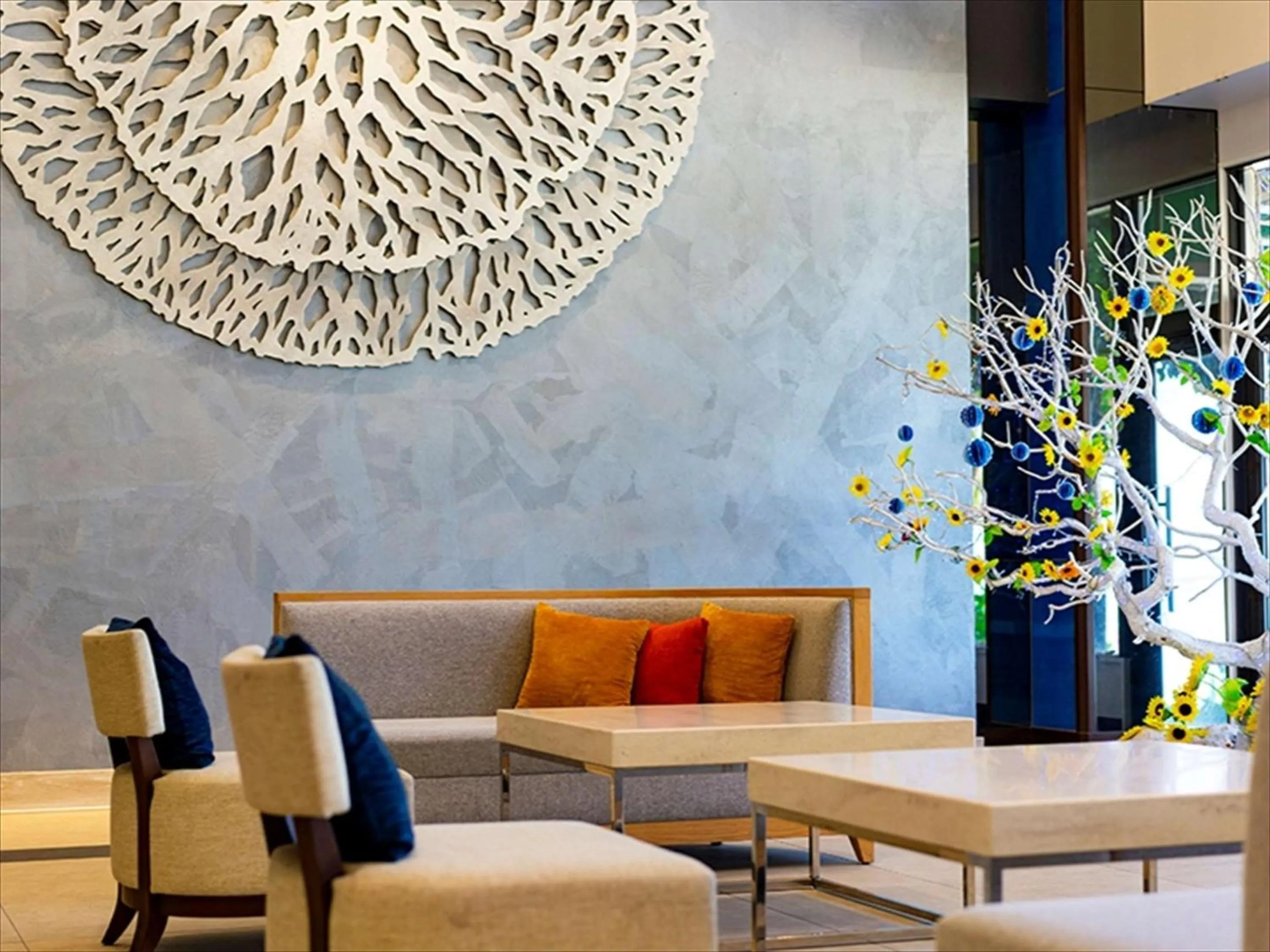 Lobby or reception in Kanehide Kise Beach Palace