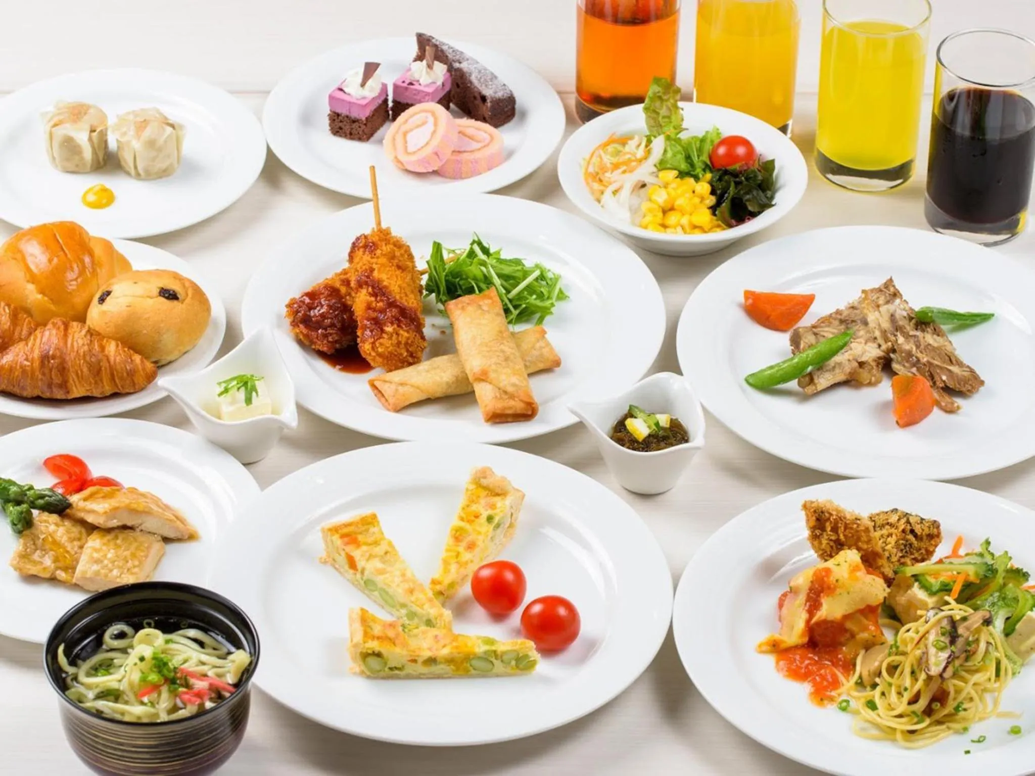 Breakfast in Kanehide Kise Beach Palace