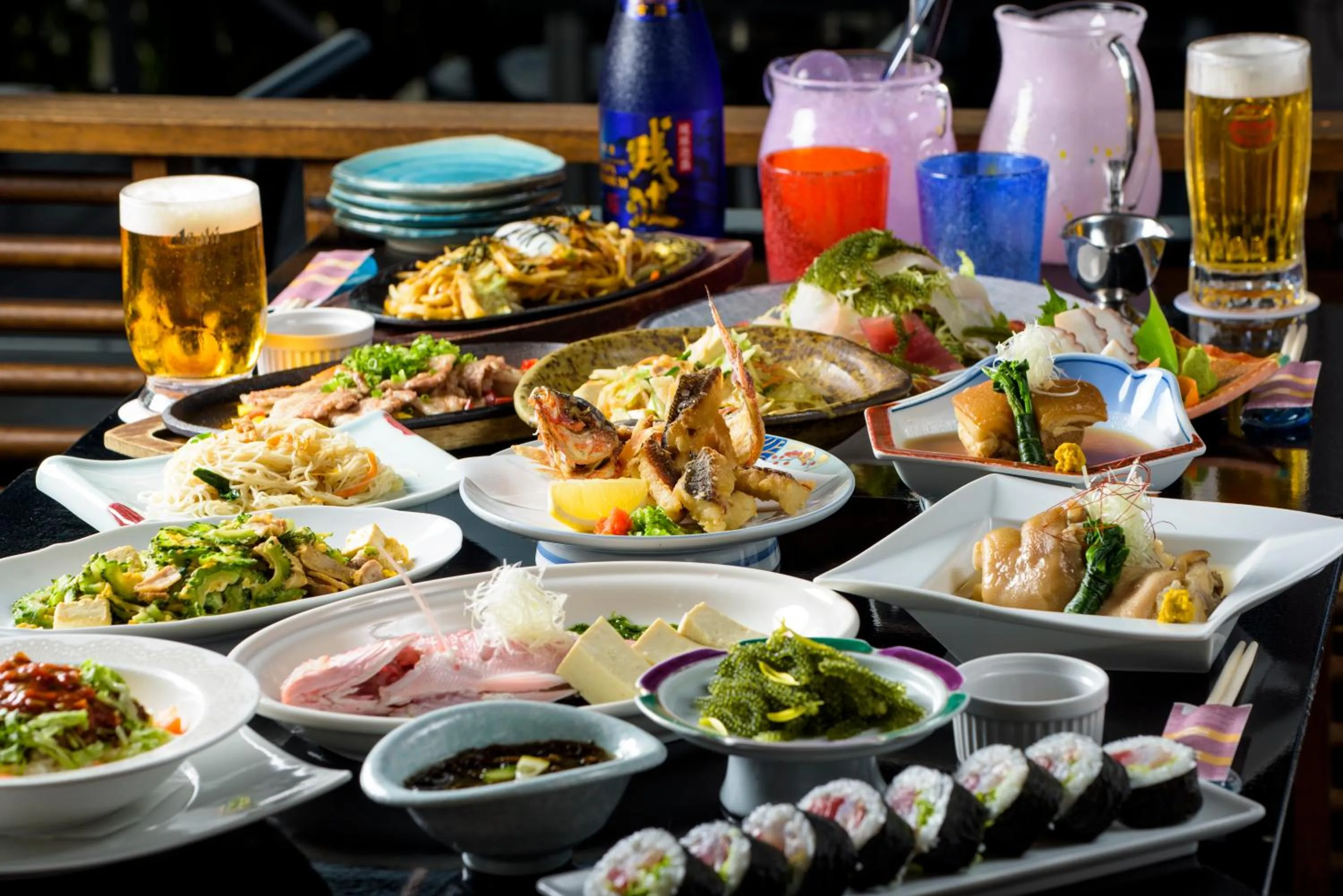 Food close-up in Kanehide Kise Beach Palace