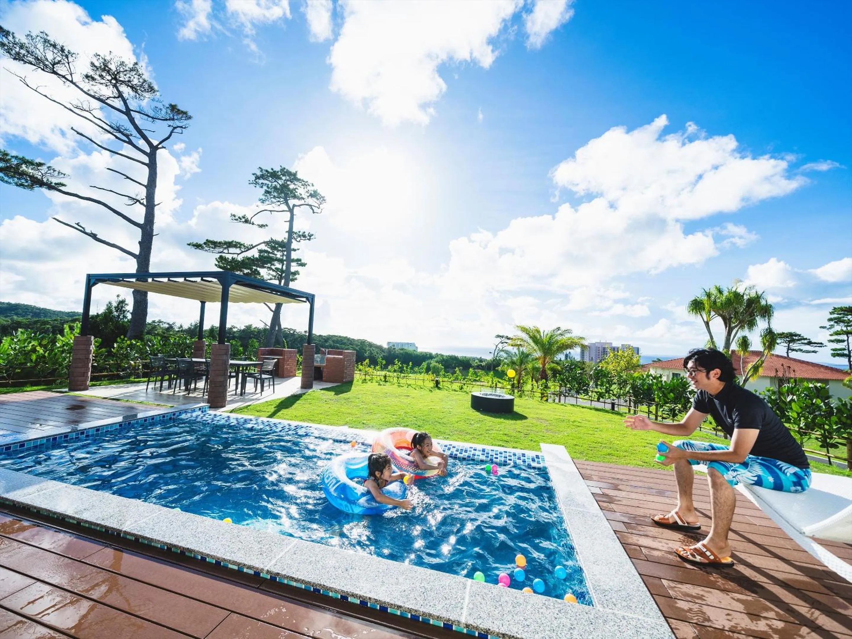 Pool view in Kanehide Kise Country Club