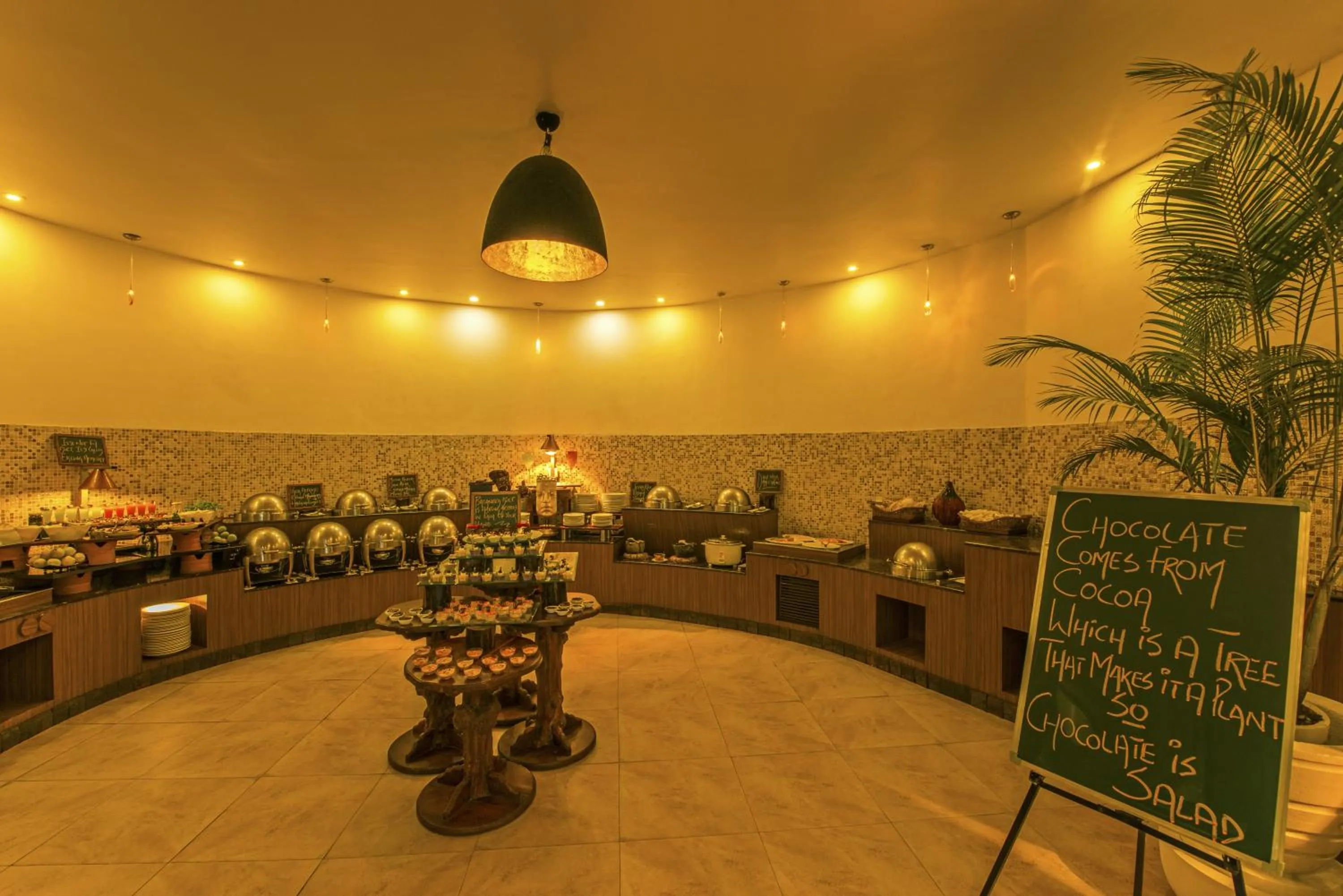 Dinner in The Windflower Resort & Spa, Coorg