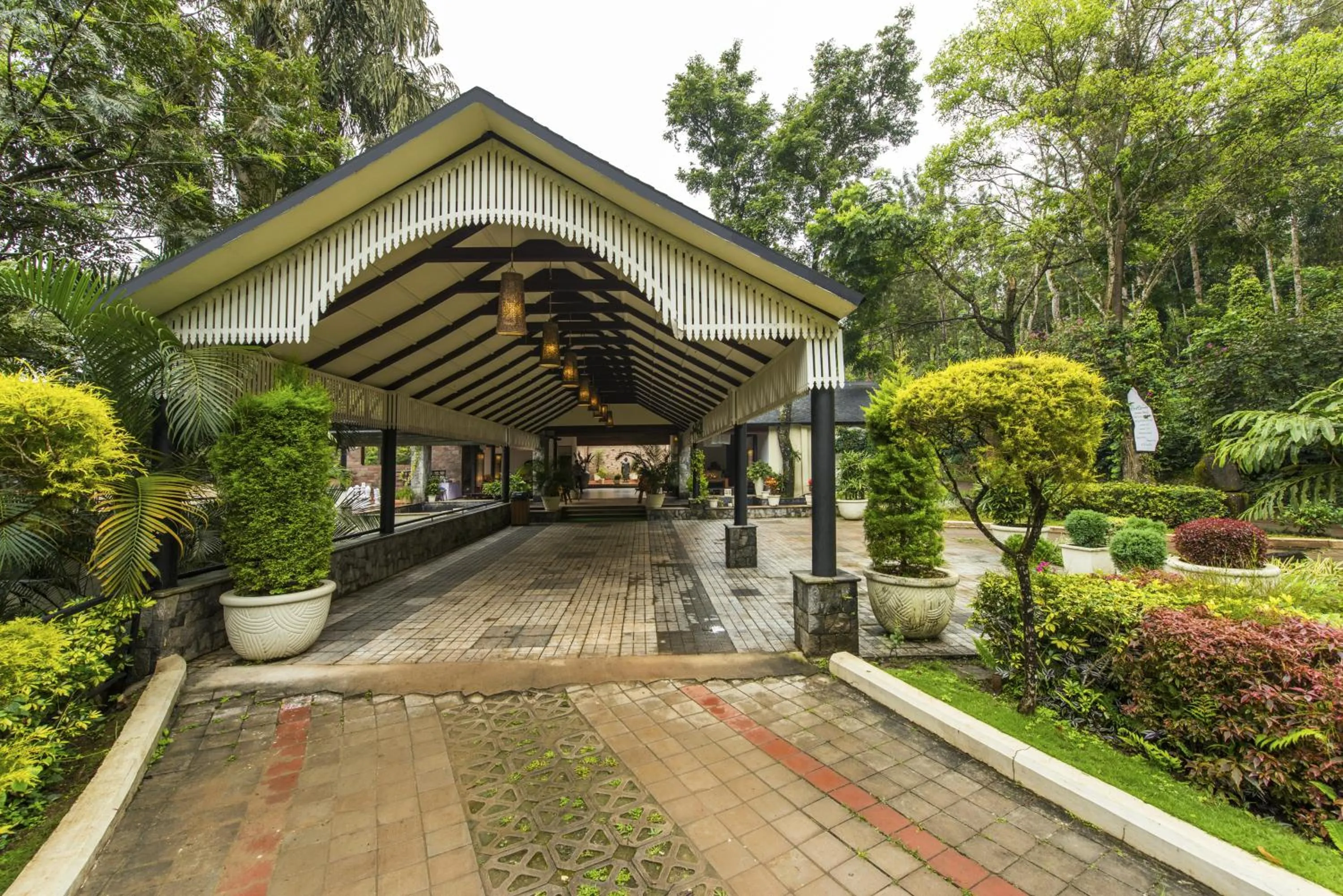 Facade/entrance in The Windflower Resort & Spa, Coorg