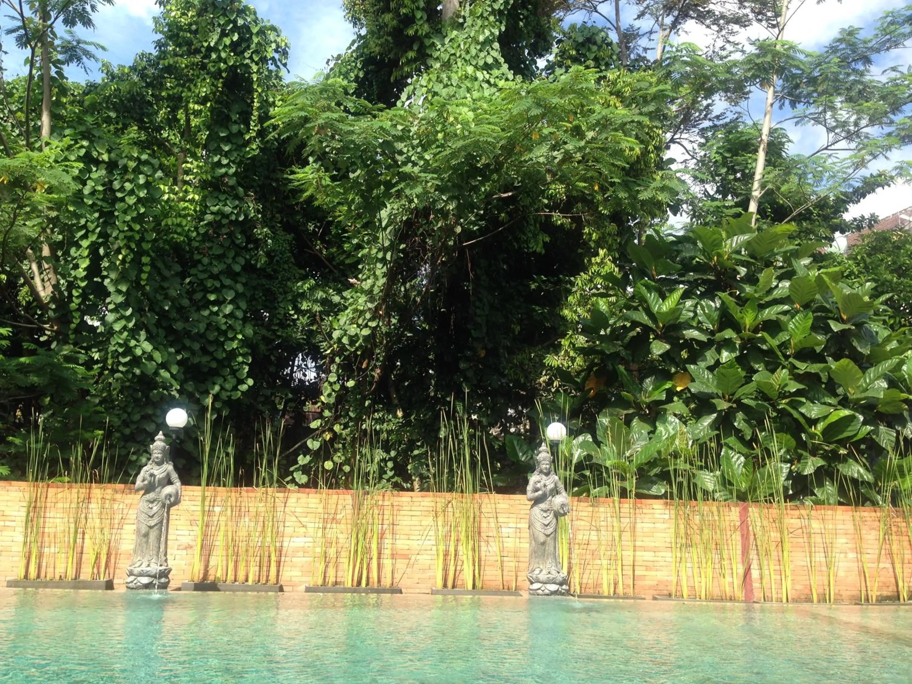 Pool view in Adi Jaya Cottages Ubud Suites by EPS - CHSE Certified