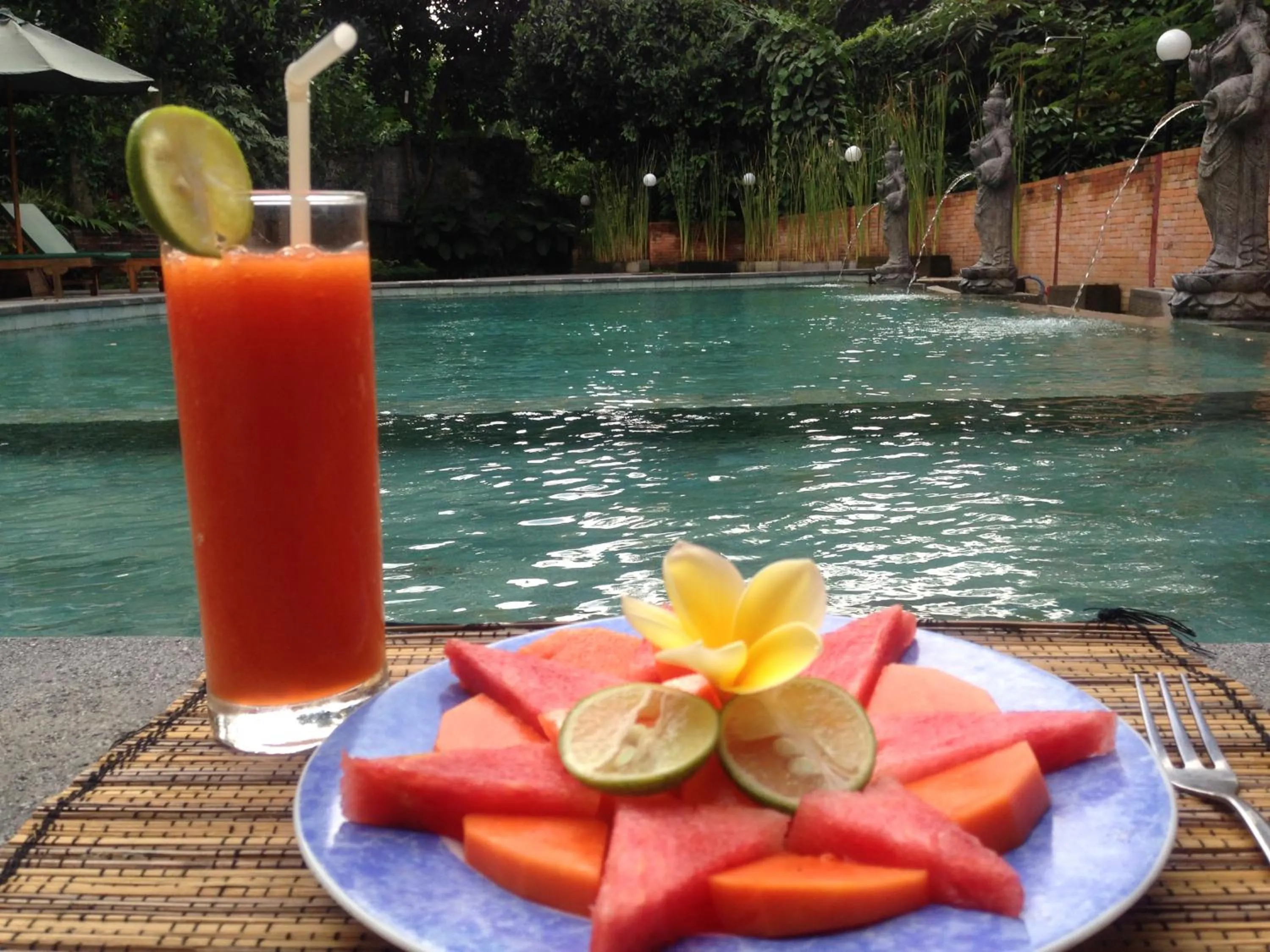 Food and drinks in Adi Jaya Cottages Ubud Suites by EPS - CHSE Certified