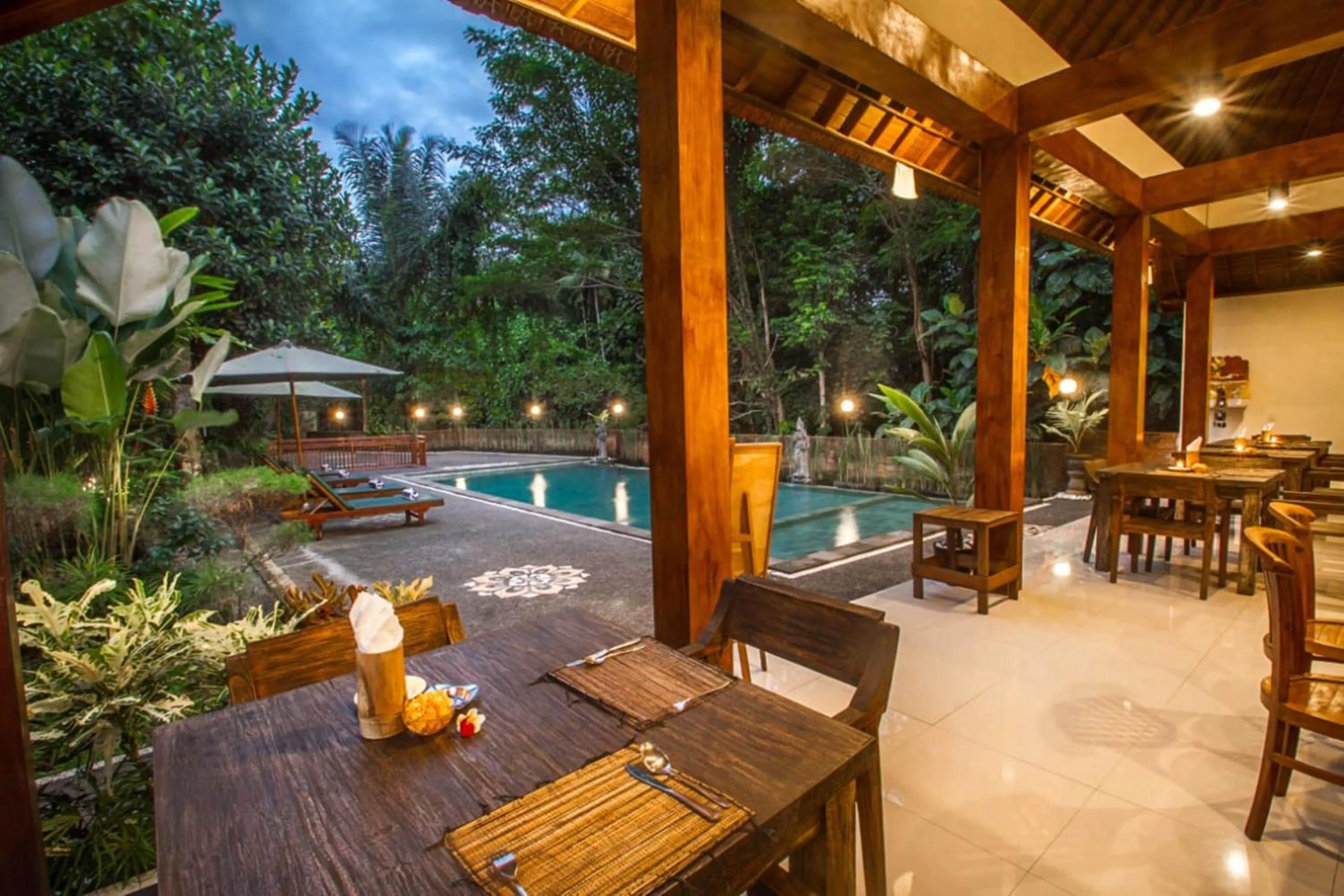 Patio in Adi Jaya Cottages Ubud Suites by EPS - CHSE Certified
