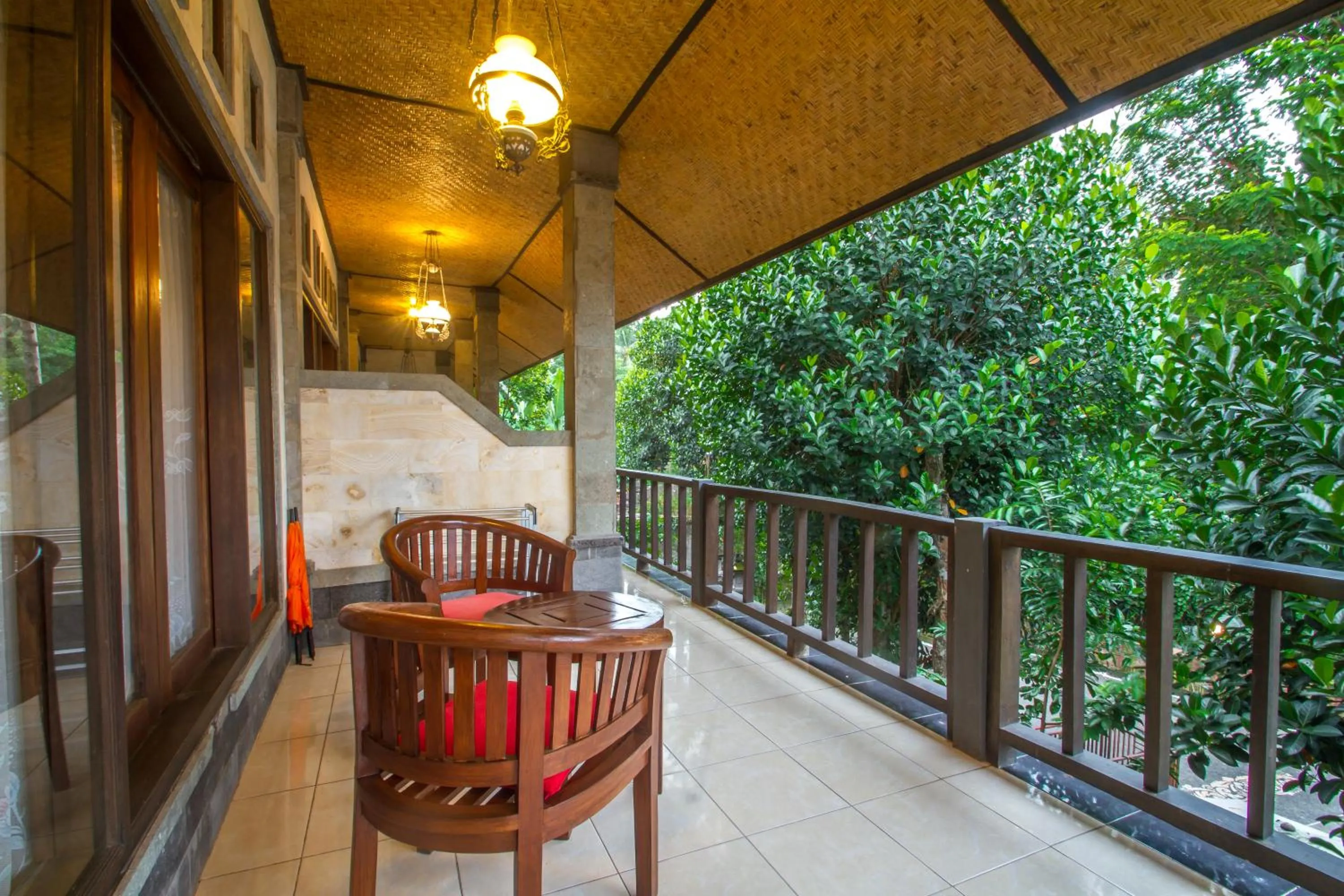 Balcony/Terrace in Adi Jaya Cottages Ubud Suites by EPS - CHSE Certified
