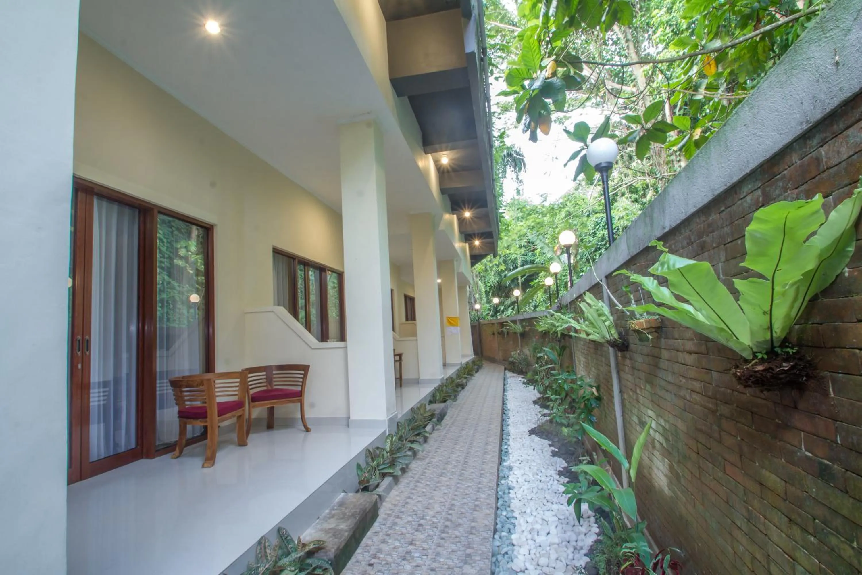 Balcony/Terrace in Adi Jaya Cottages Ubud Suites by EPS - CHSE Certified