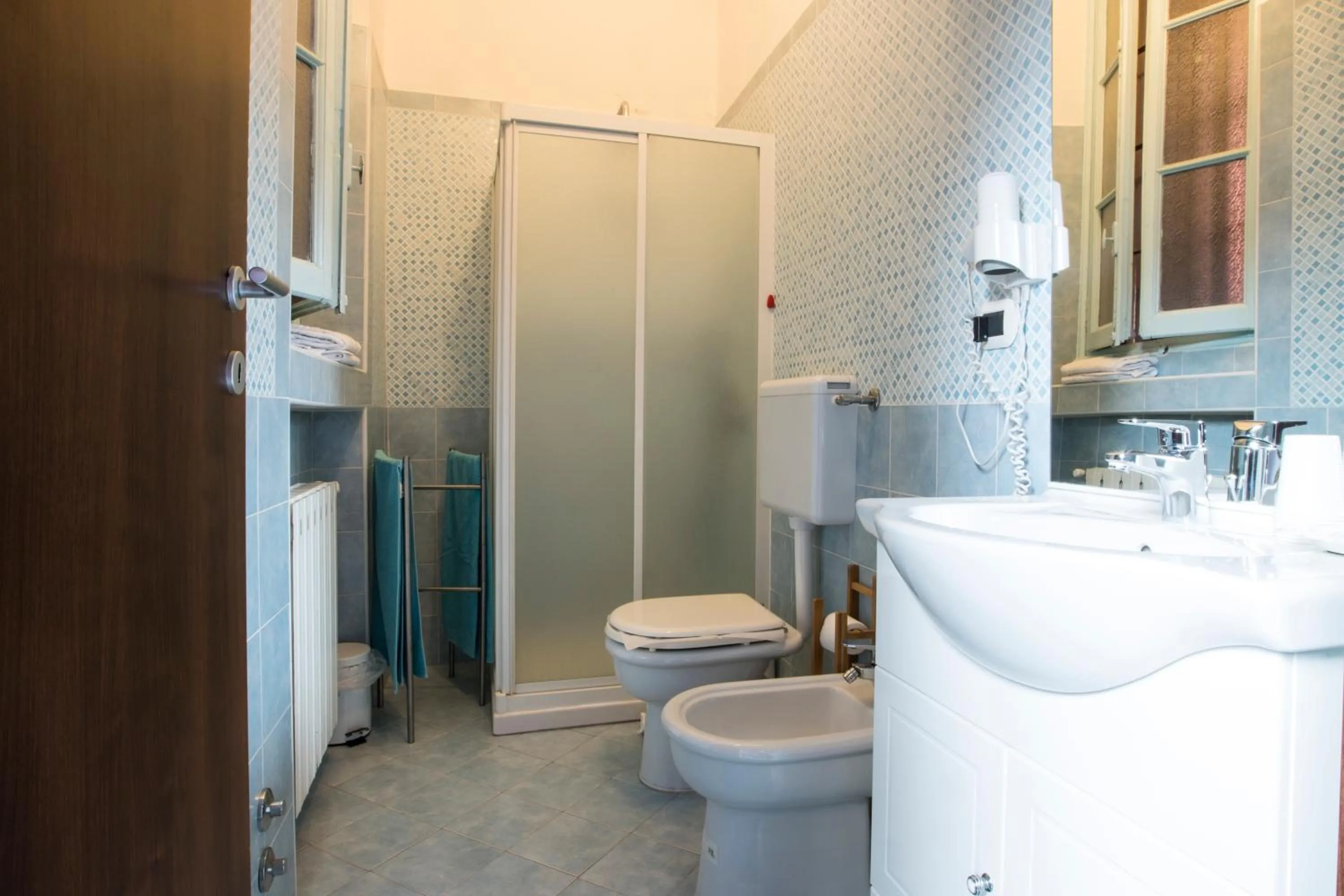 Shower in Albergo Ristorante Brera