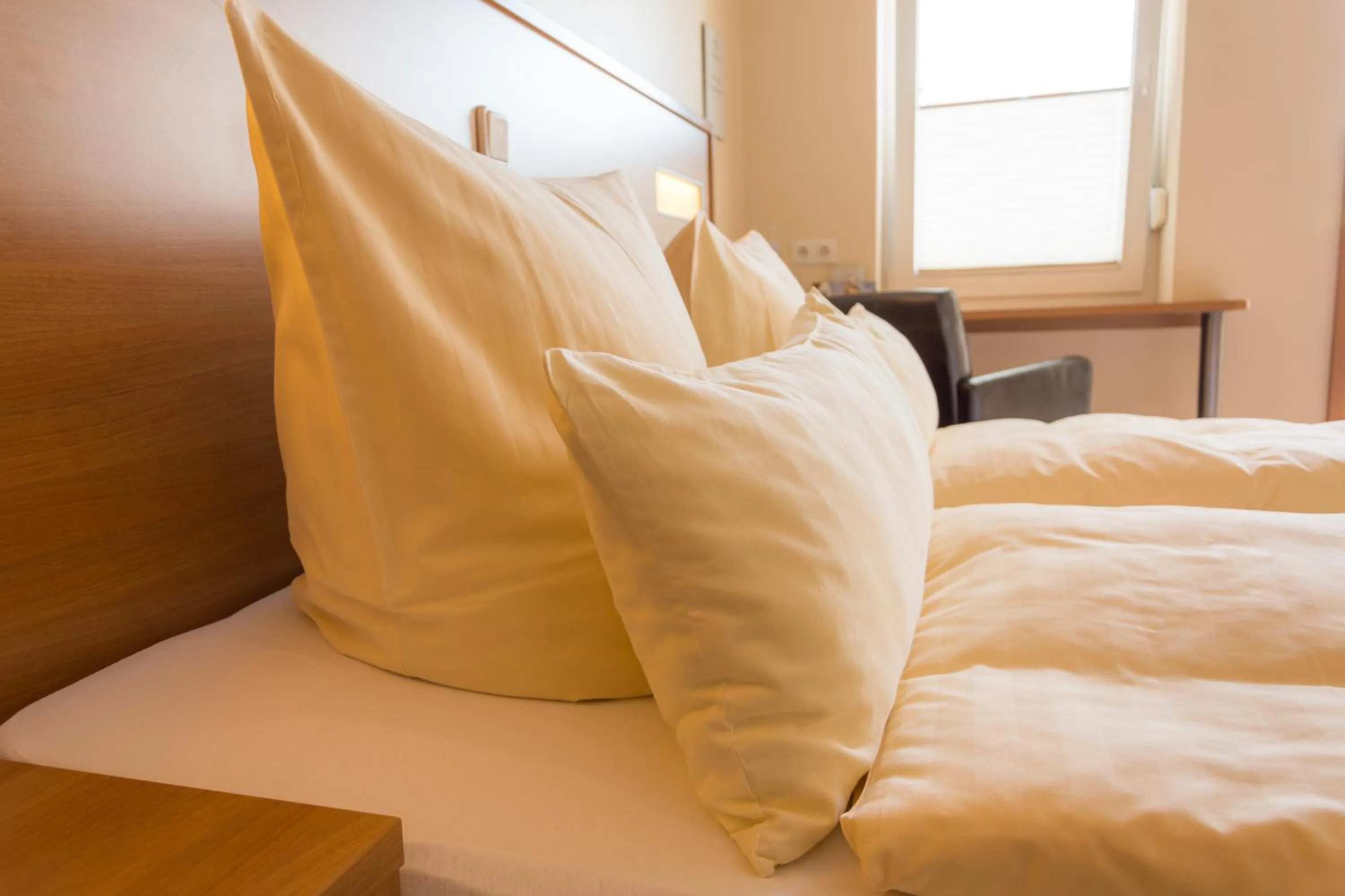 Bed in Motel Am Bürgerpark