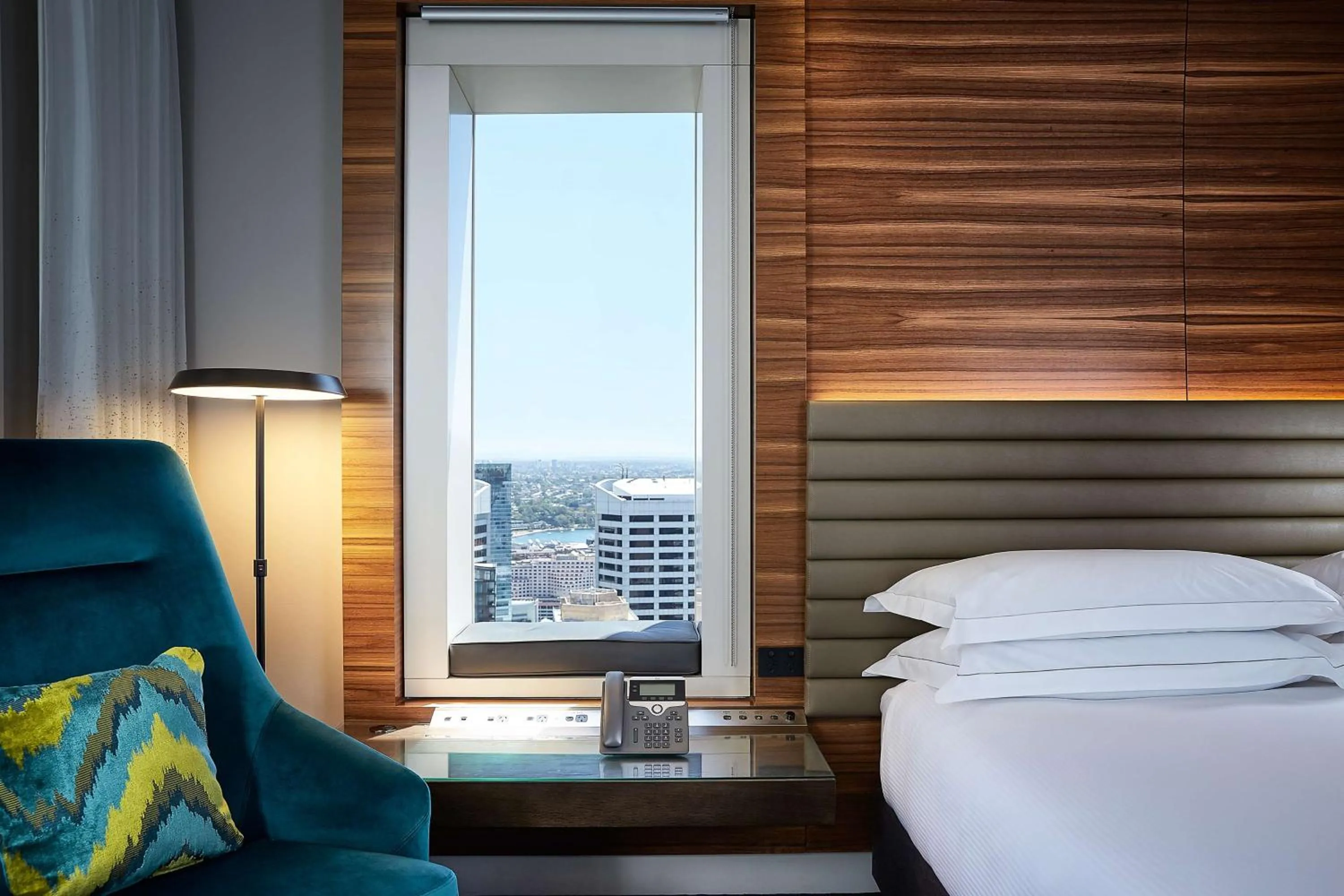Bed in Hilton Sydney