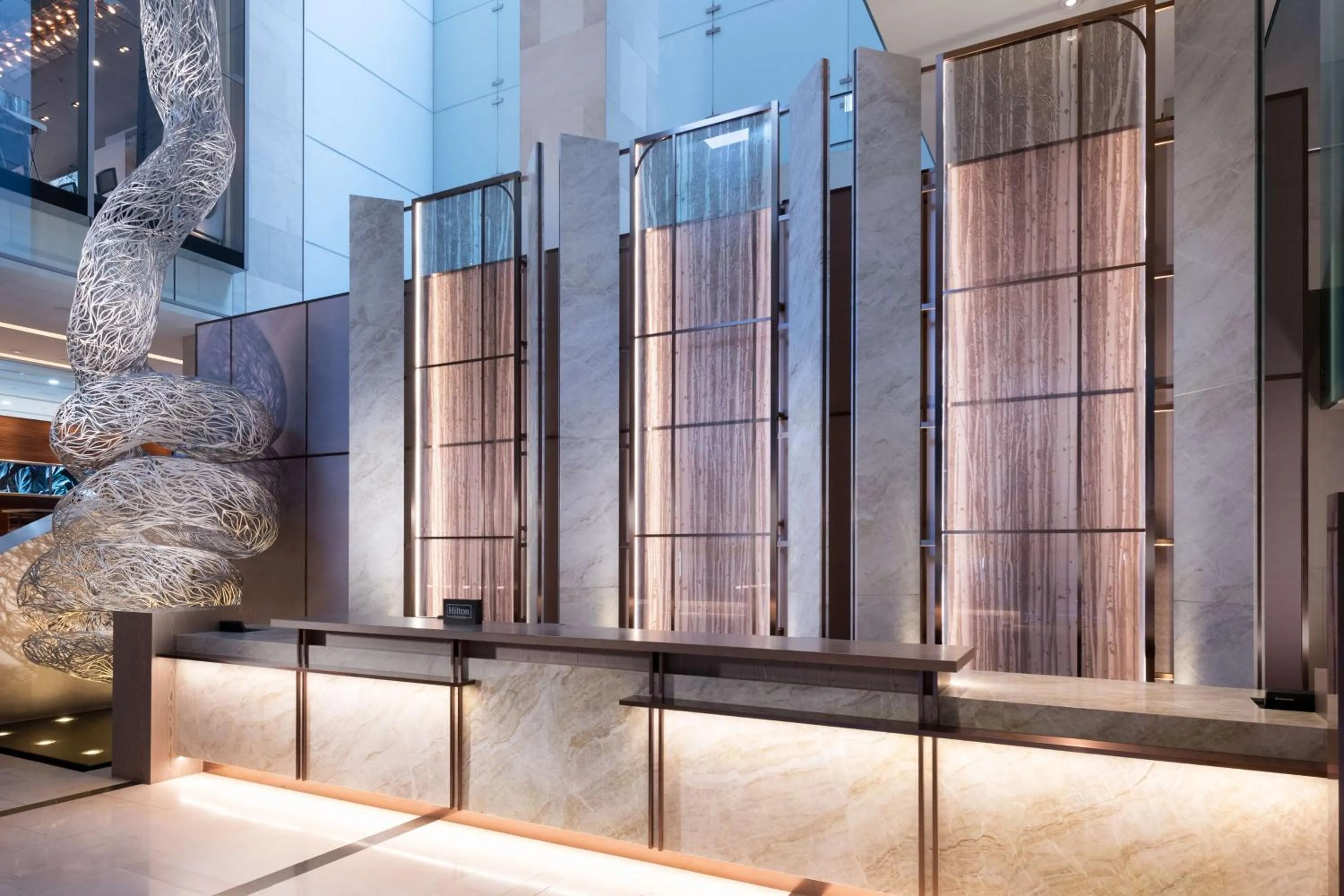 Lobby or reception in Hilton Sydney