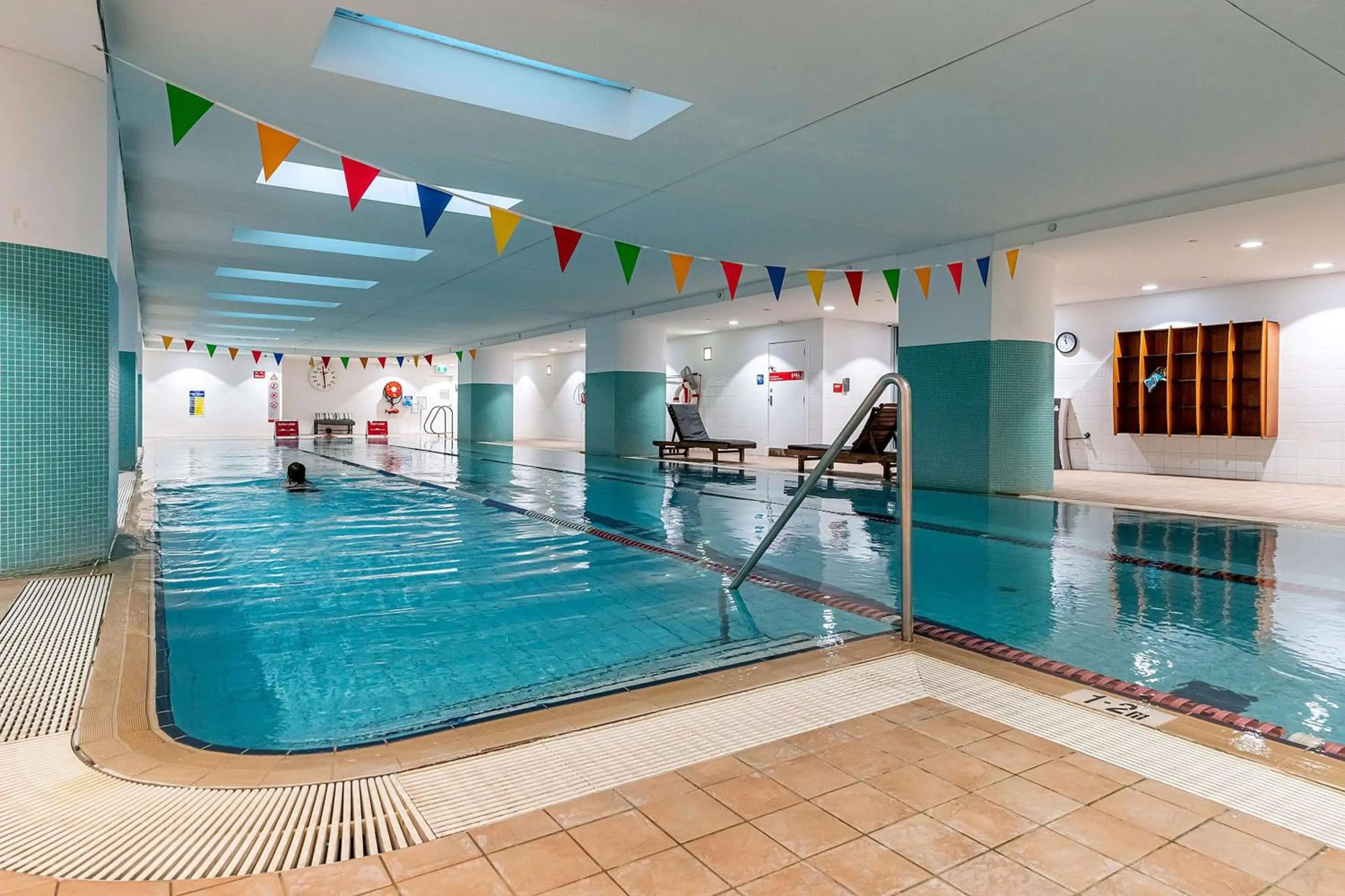 Pool view in Hilton Sydney