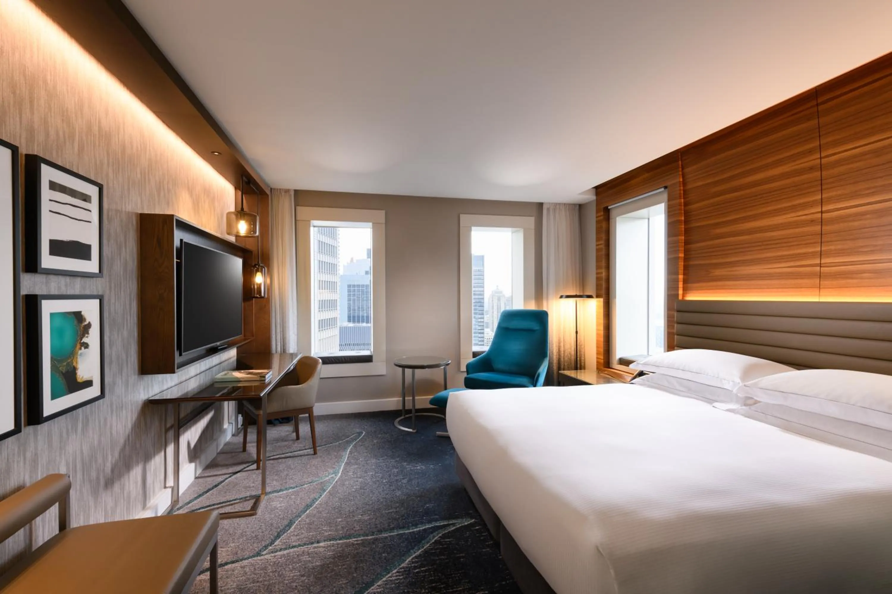 Bed in Hilton Sydney