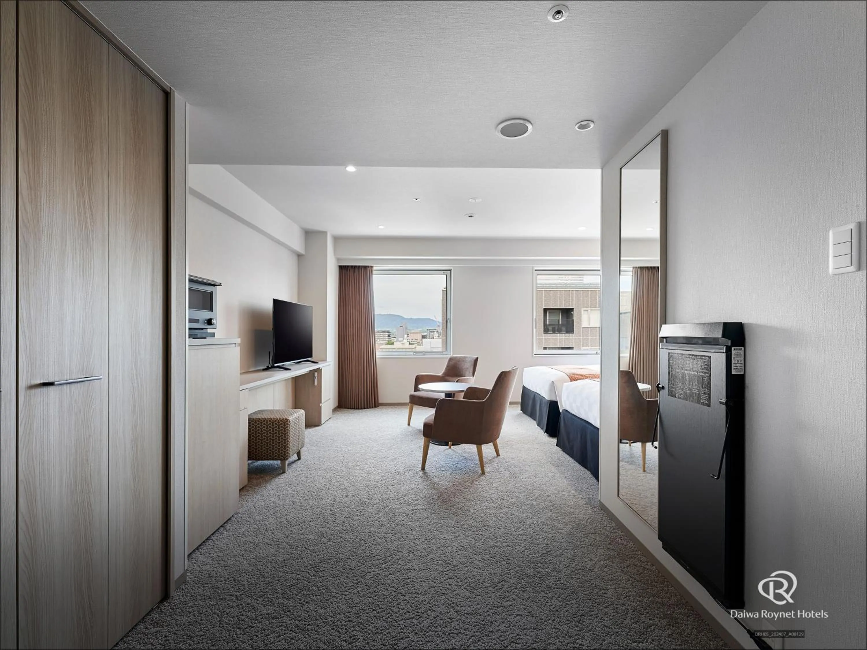 Bedroom in Daiwa Roynet Hotel Kyoto-Hachijoguchi