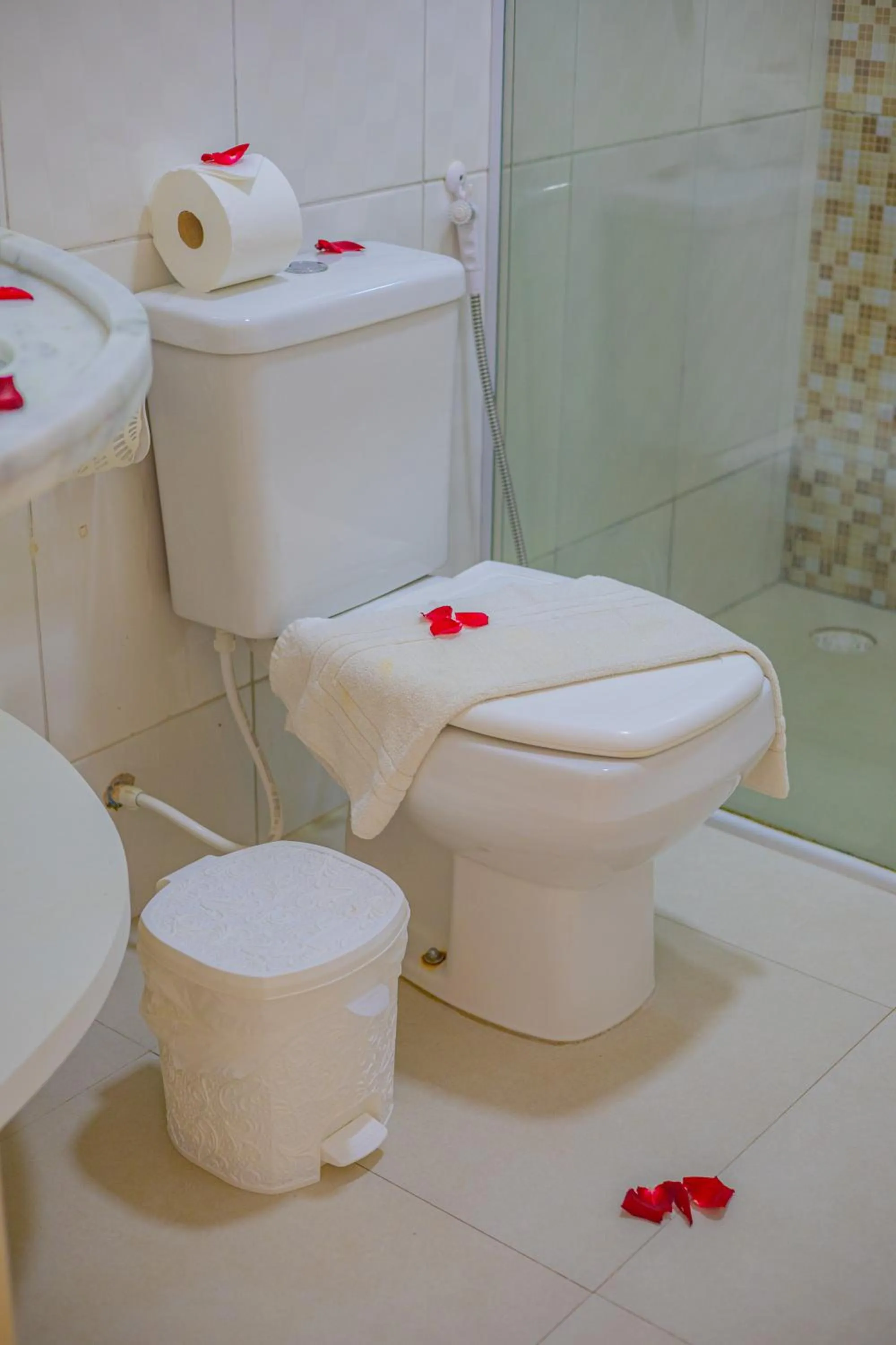 Bathroom in Pousada Polymar