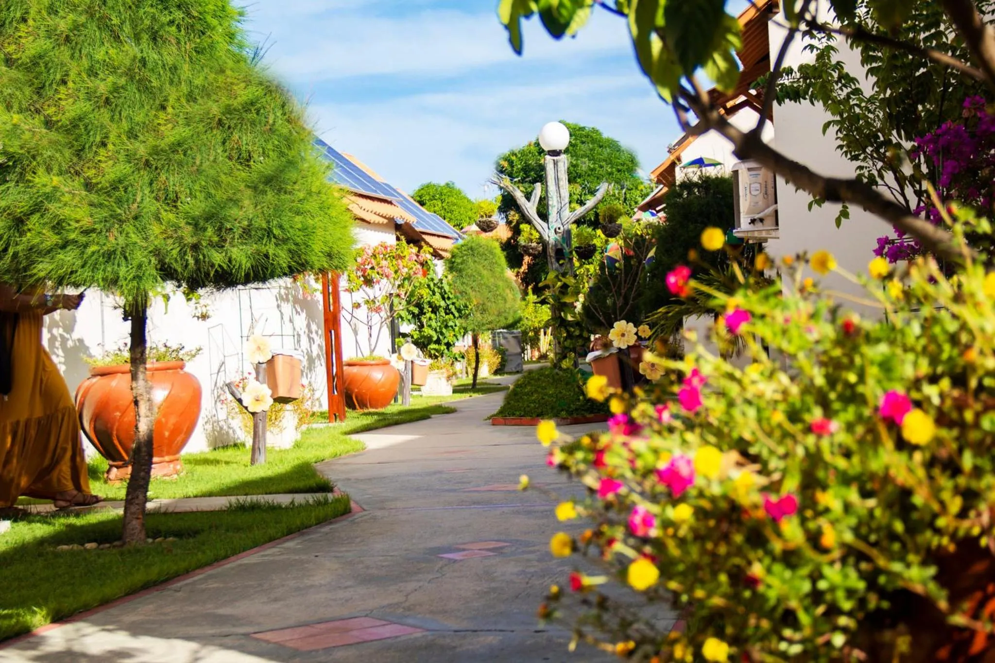 Garden in Pousada Polymar