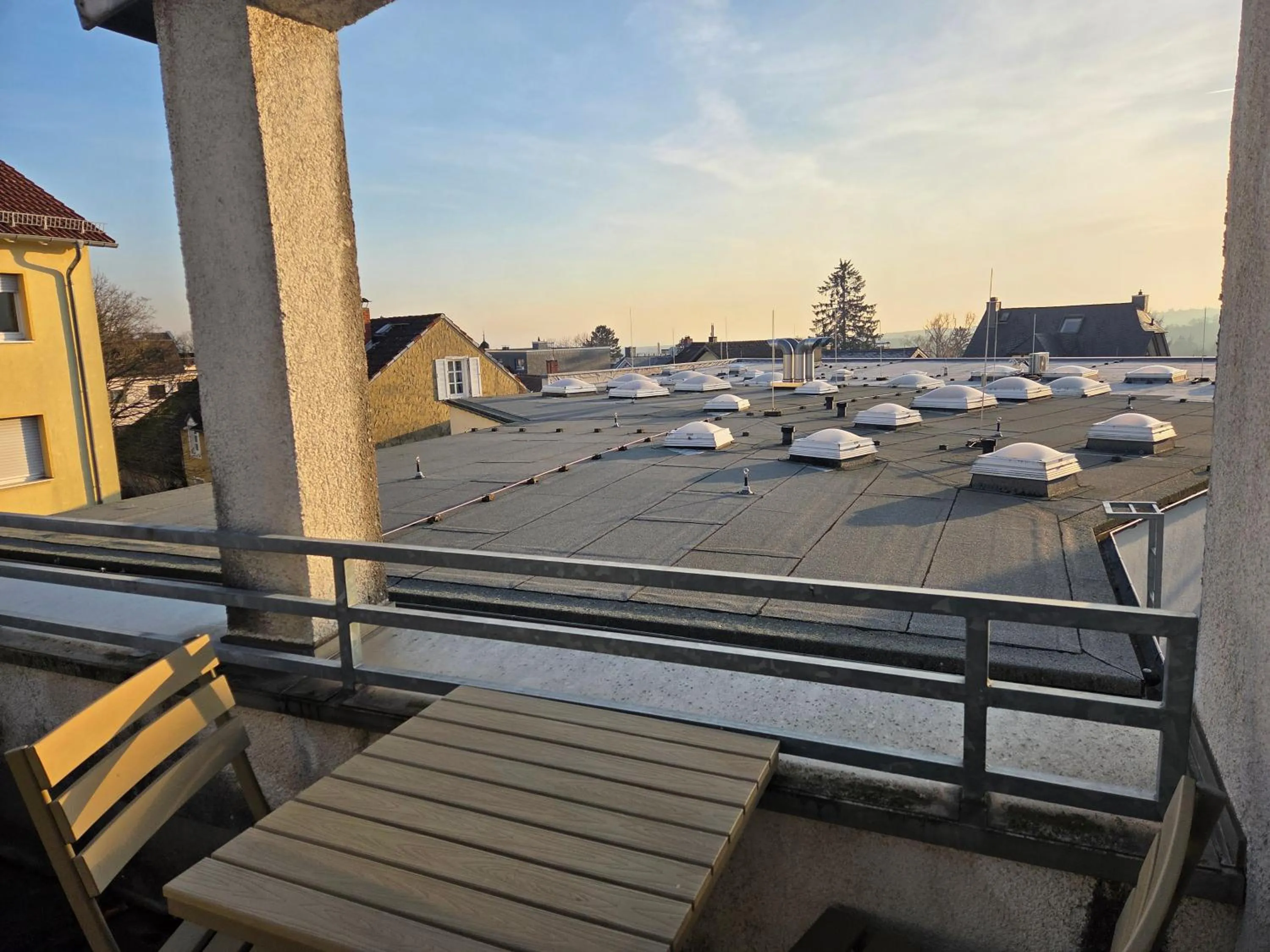 Balcony/Terrace in Posthaus Hotel Residenz