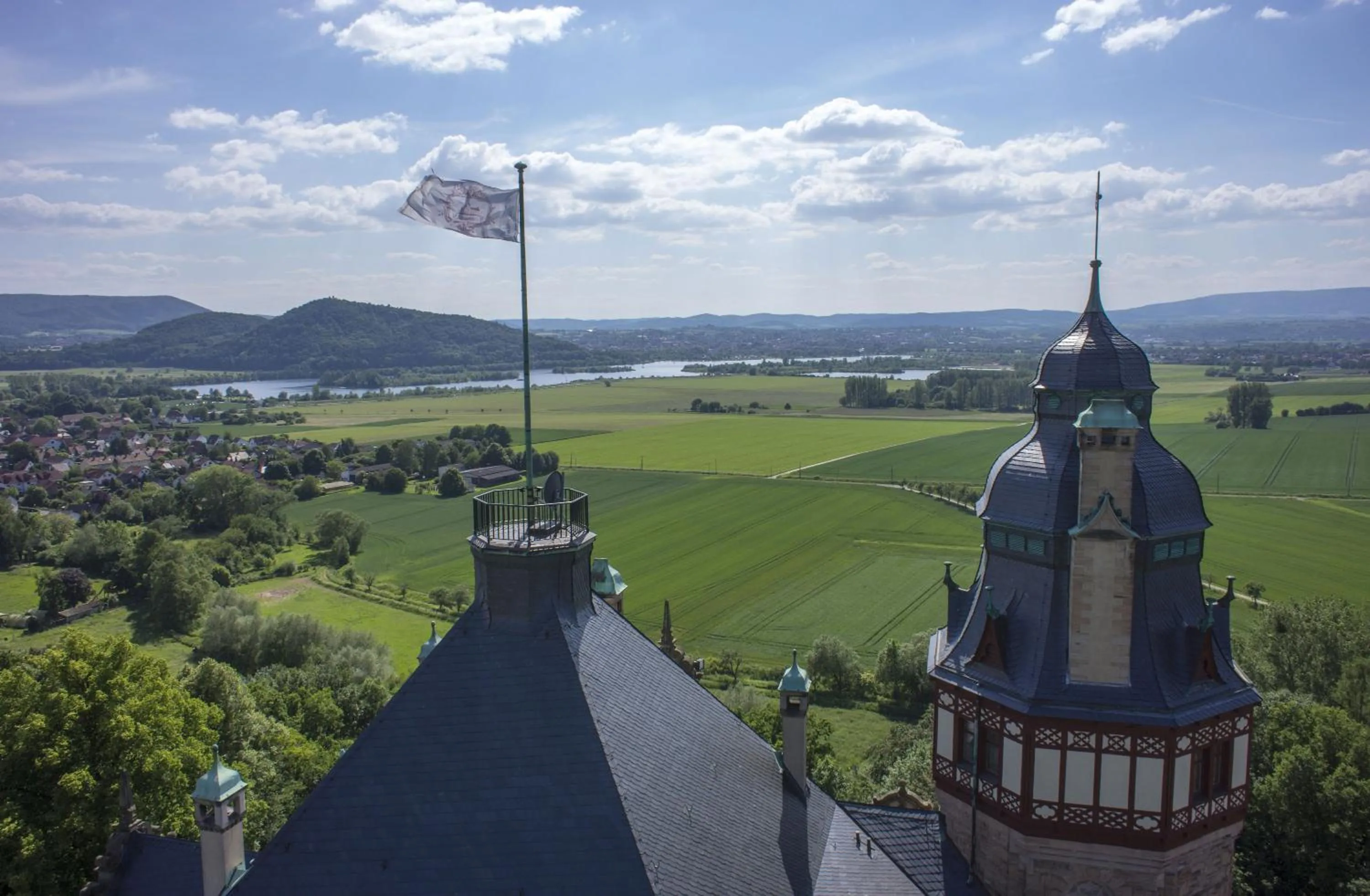 Natural landscape in Schloss Hotel Wolfsbrunnen