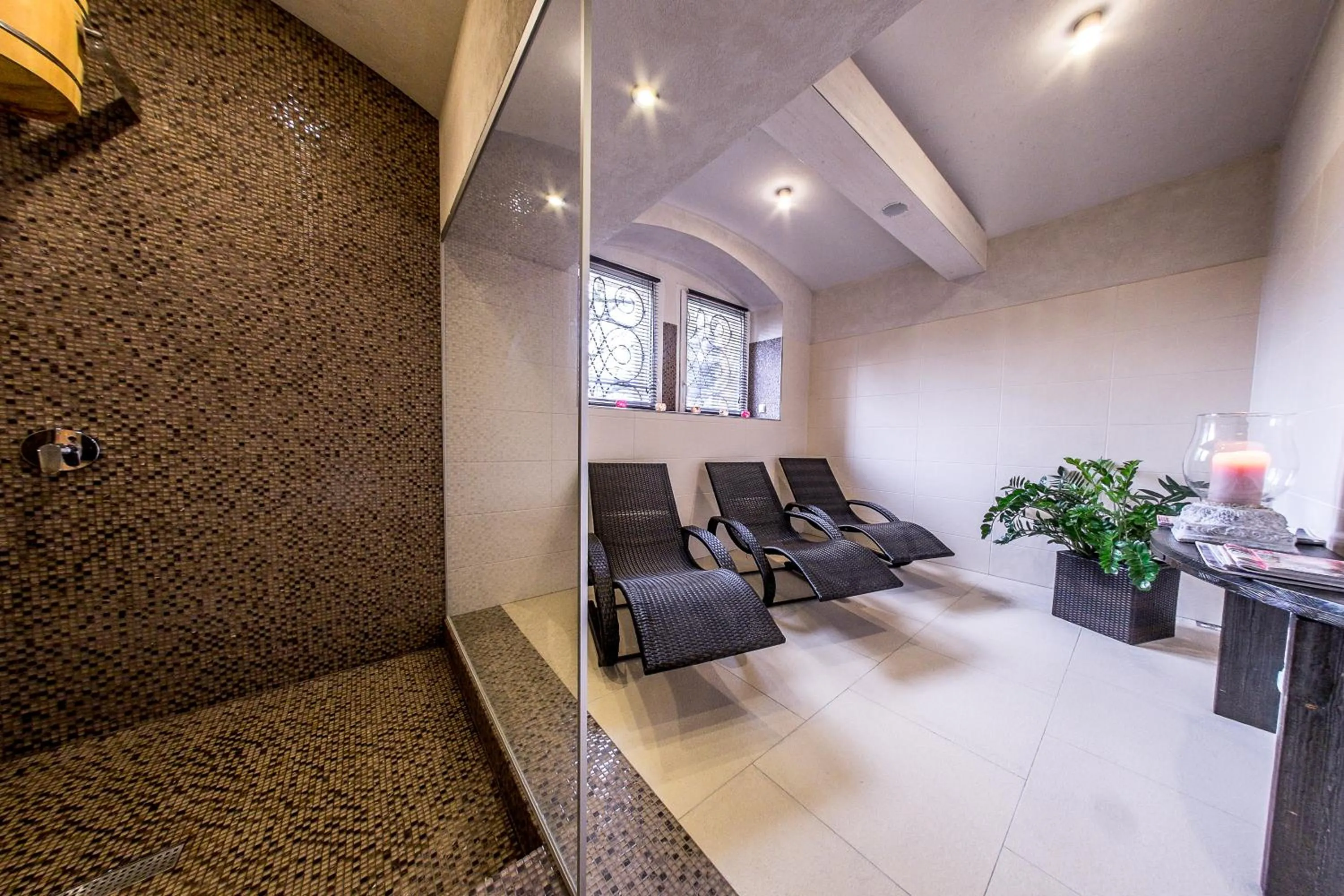 Spa and wellness centre/facilities in Schloss Hotel Wolfsbrunnen