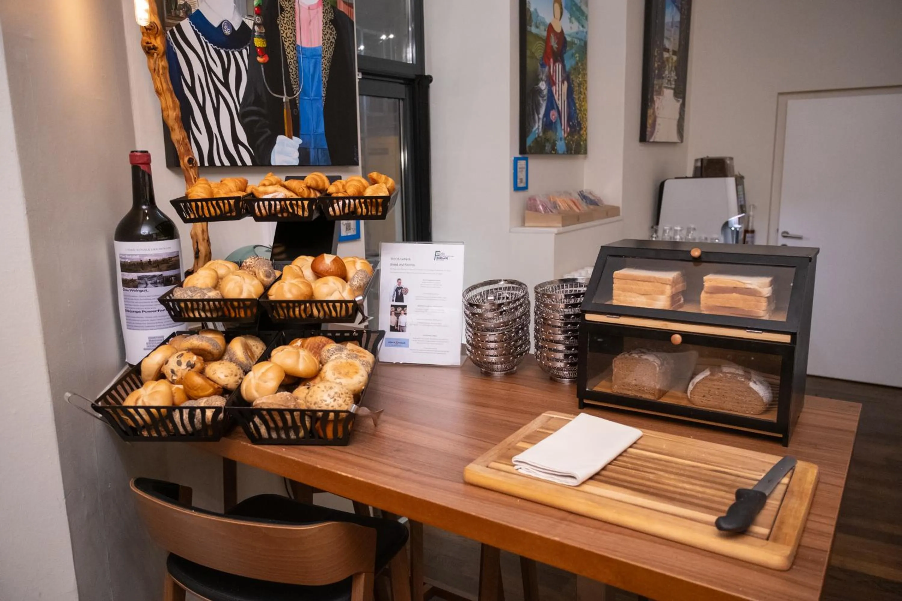 Breakfast in Hotel Rathaus - Wein & Design