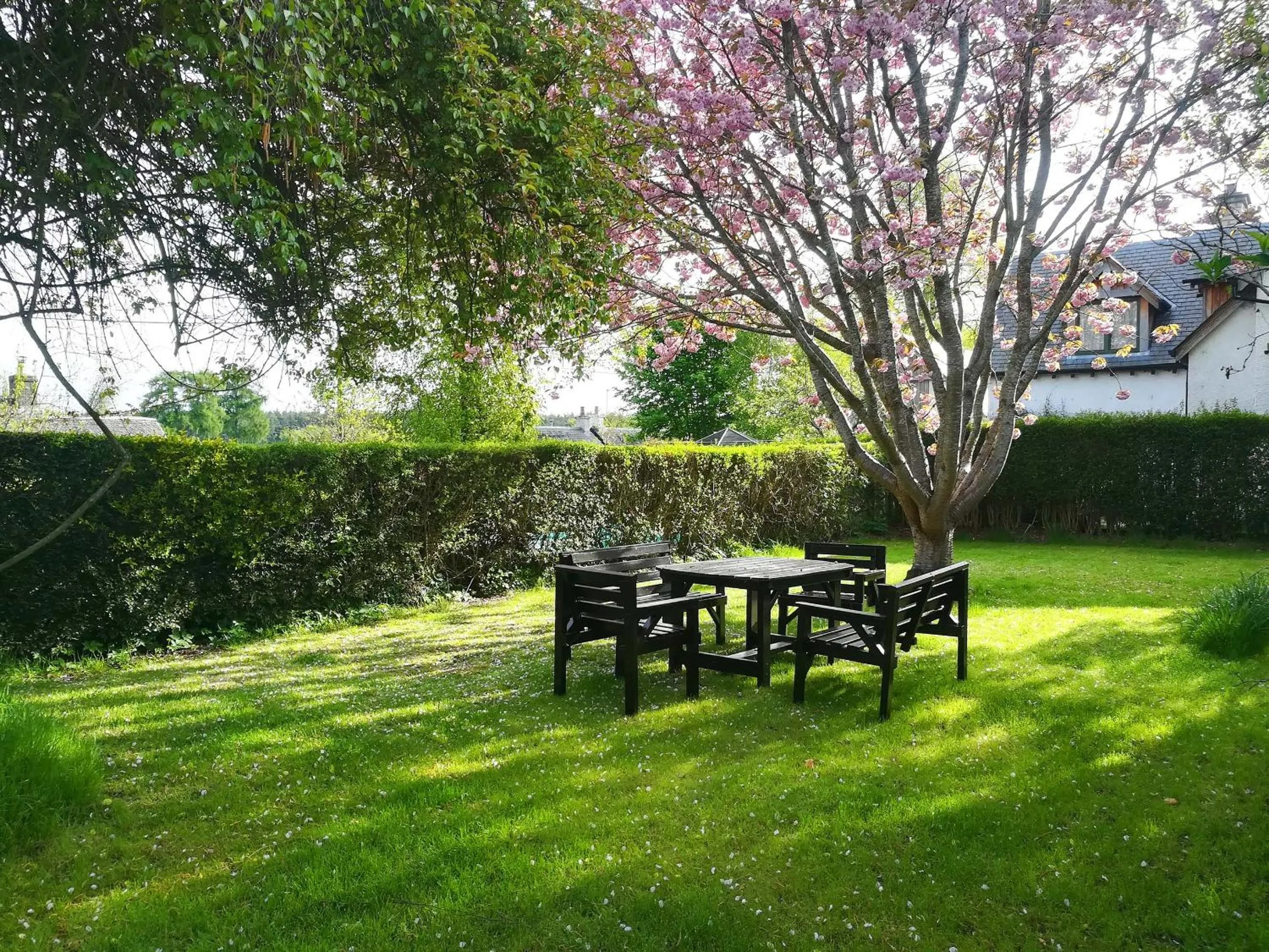 Garden in Meikleour Arms Hotel & Restaurant