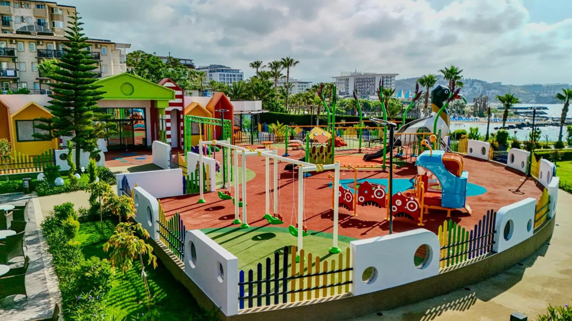 Children play ground in Adenya Hotel & Resort Halal All Inclusive