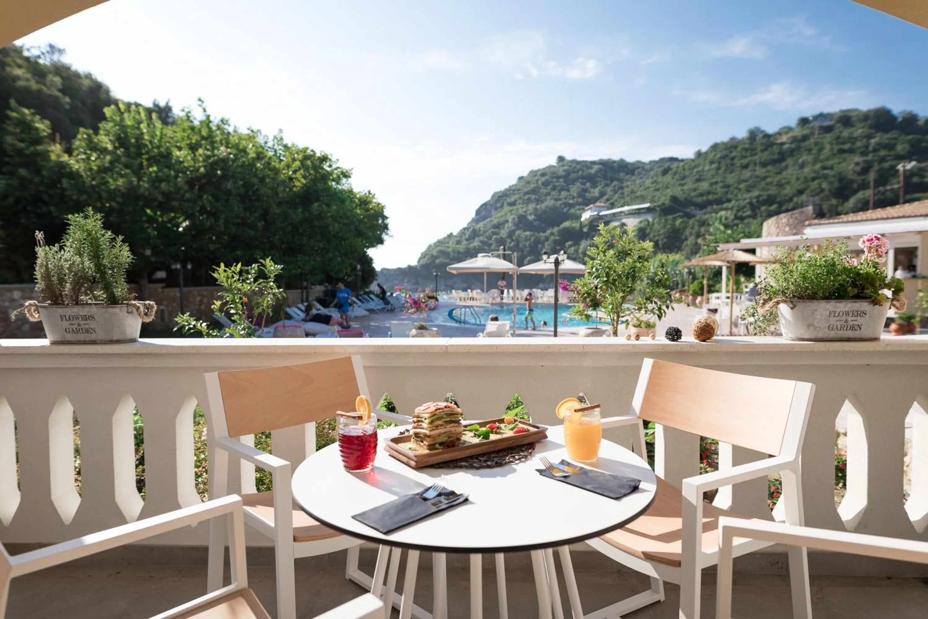 Balcony/Terrace in Anemolia Parga Suites