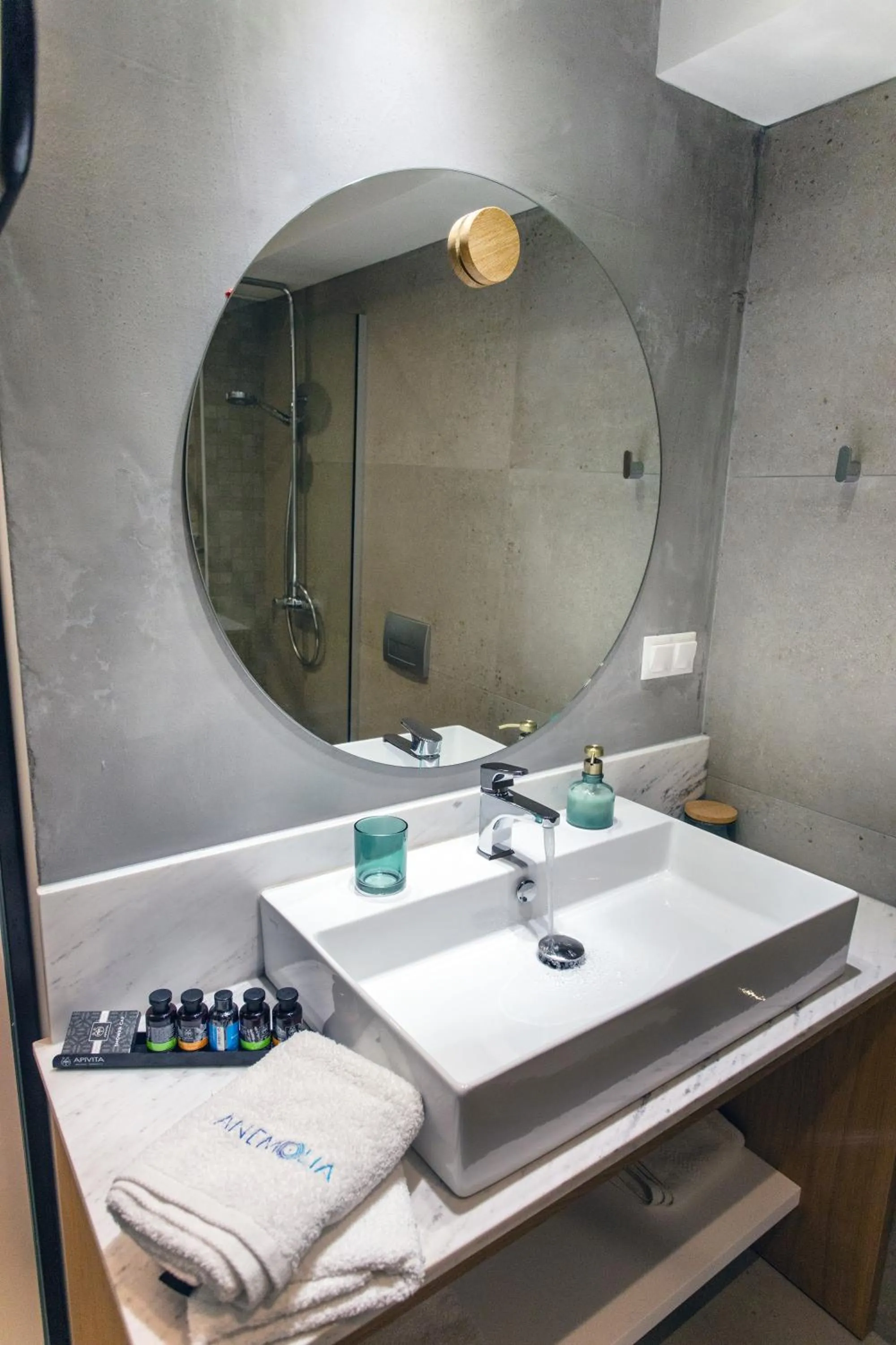 Bathroom in Anemolia Parga Suites