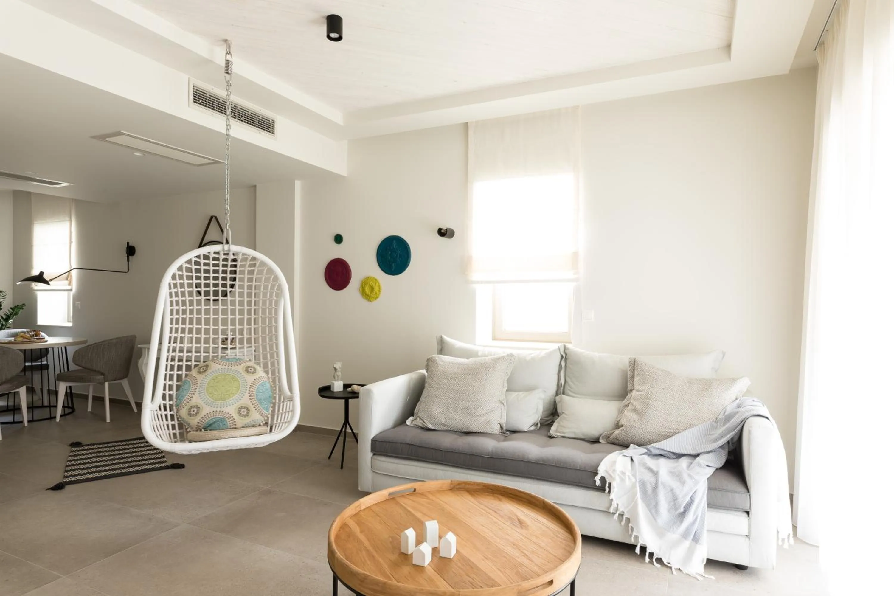 Living room in Anemolia Parga Suites