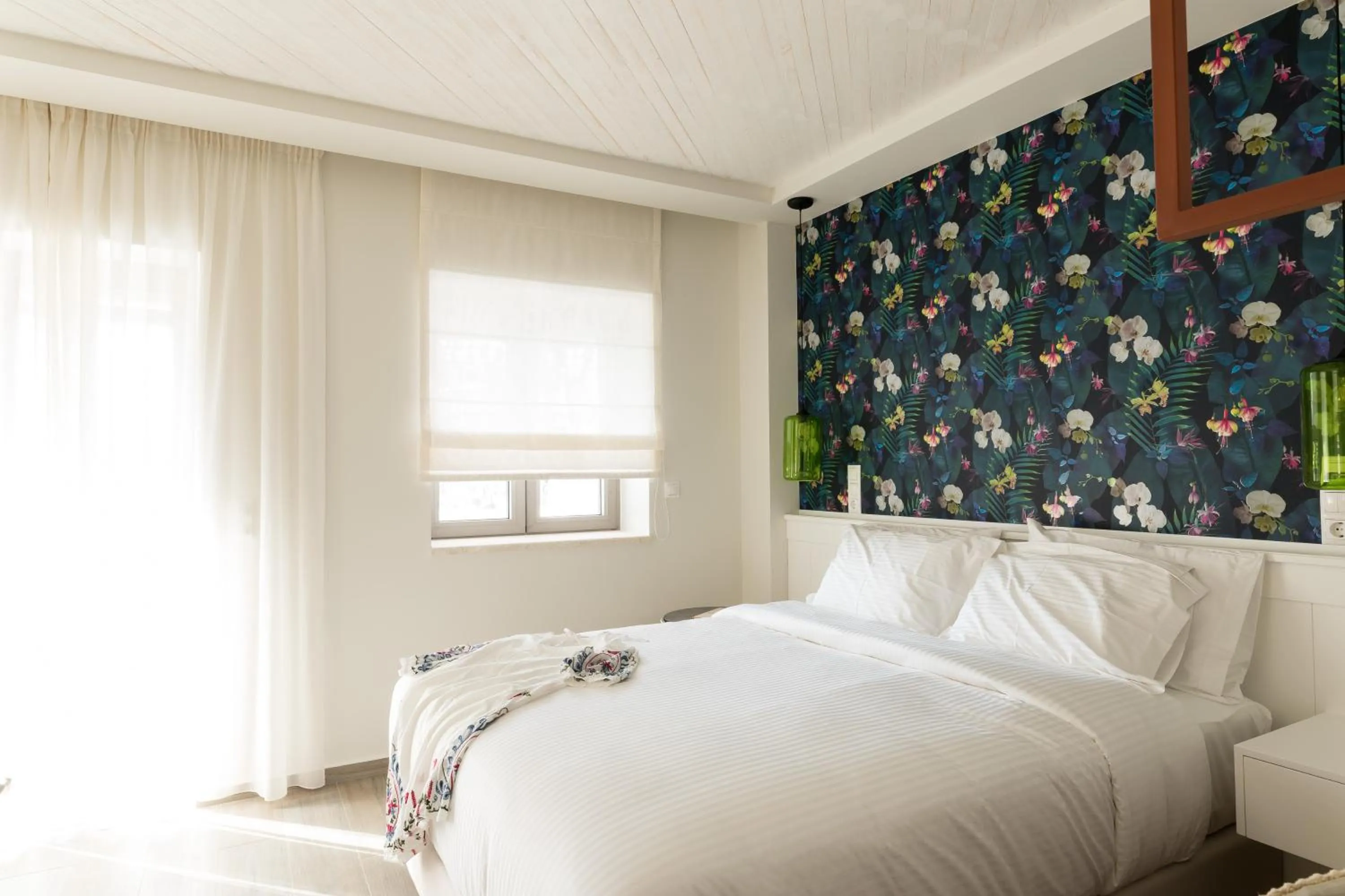 Bed in Anemolia Parga Suites