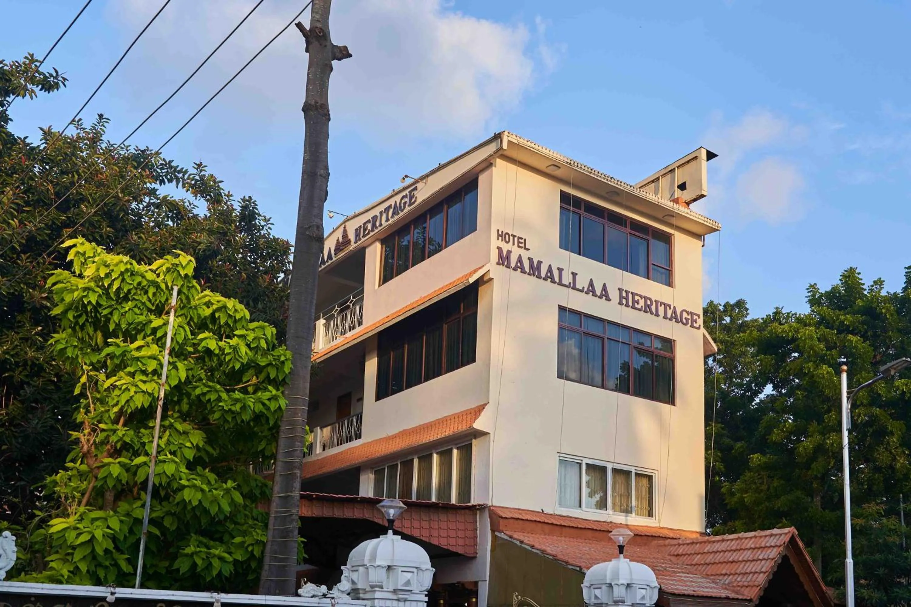 Property building in Hotel Mamallaa Heritage