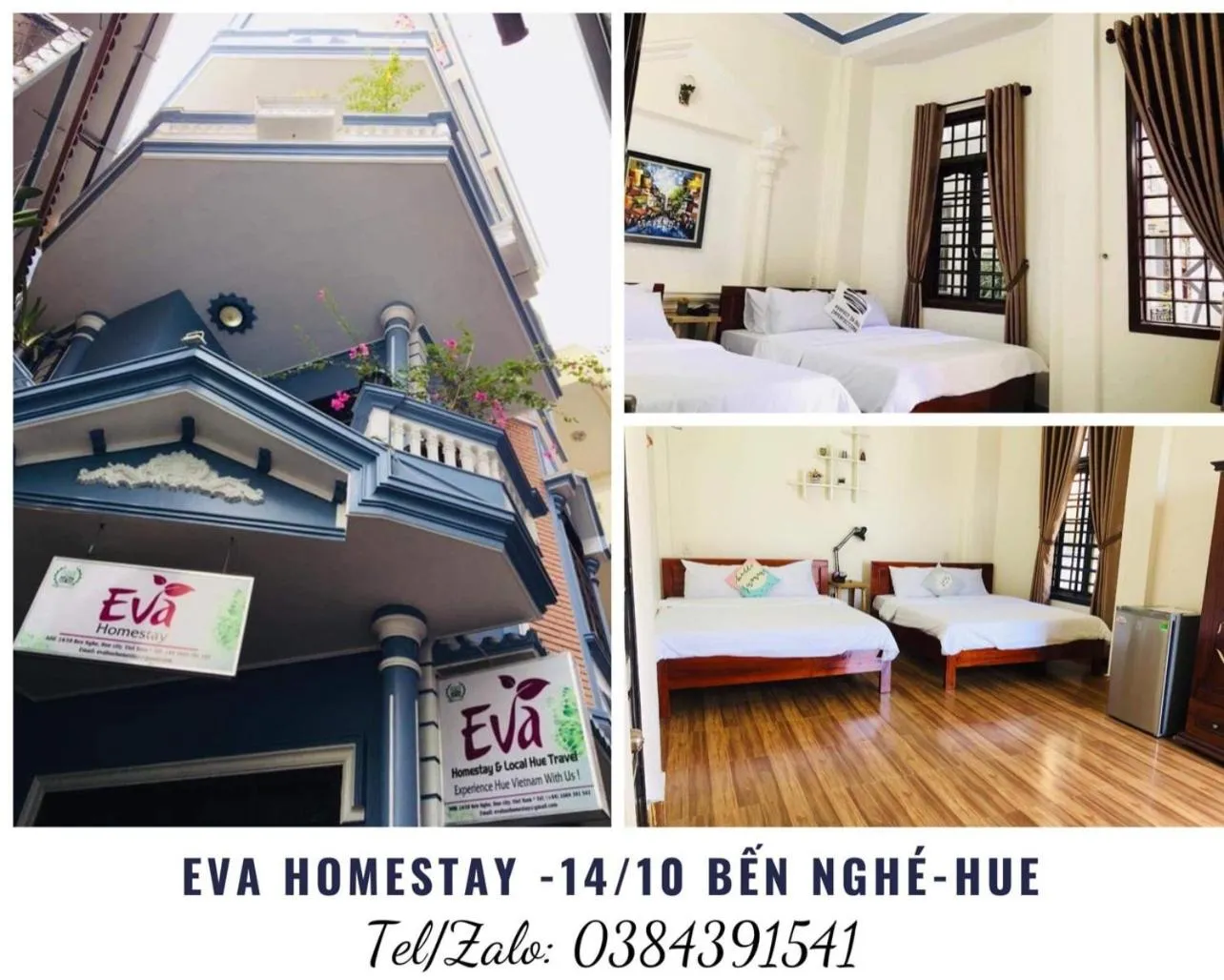 Bed in Eva Homestay