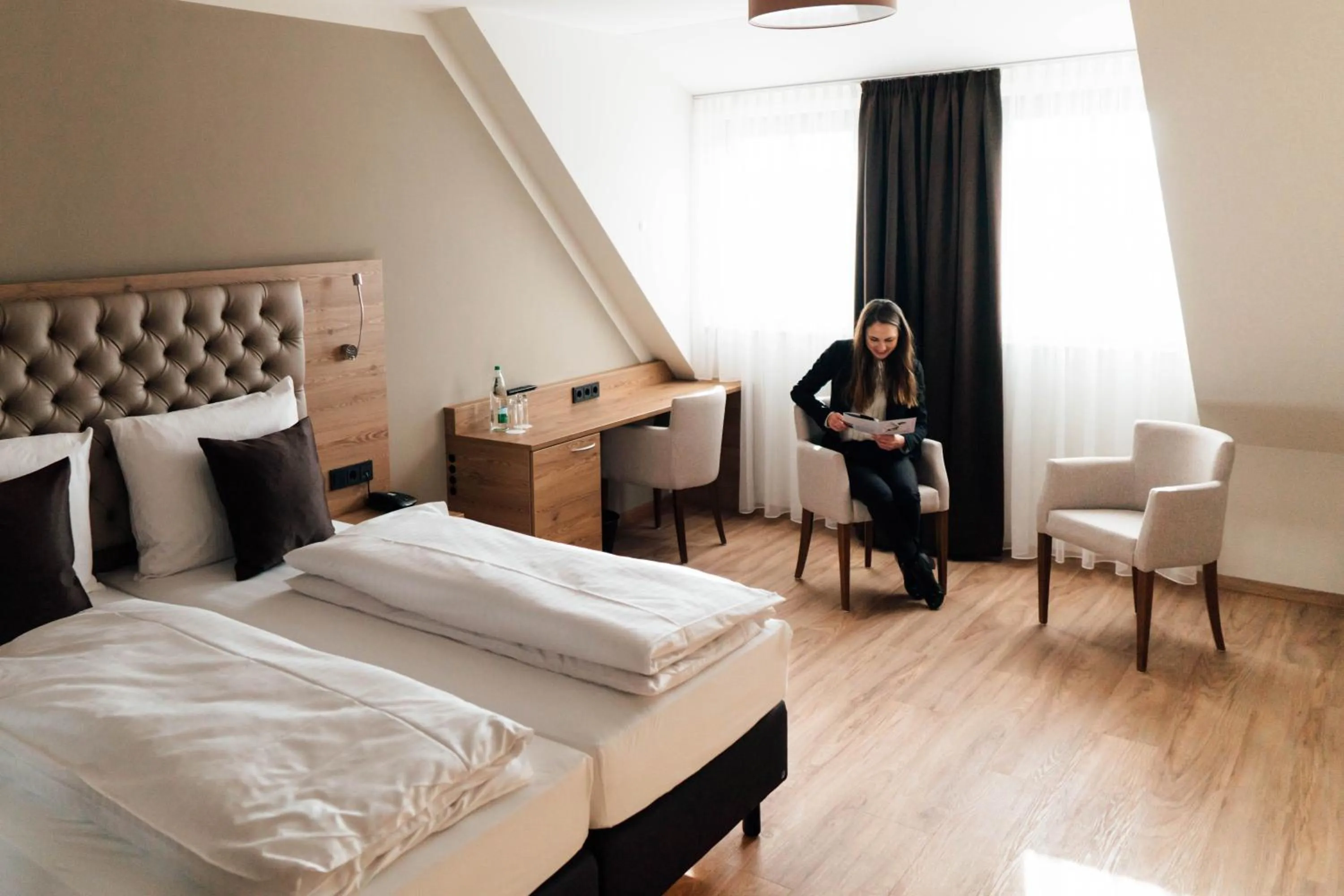 Photo of the whole room, Bed in Rossano Boutique Hotel & Ristorante