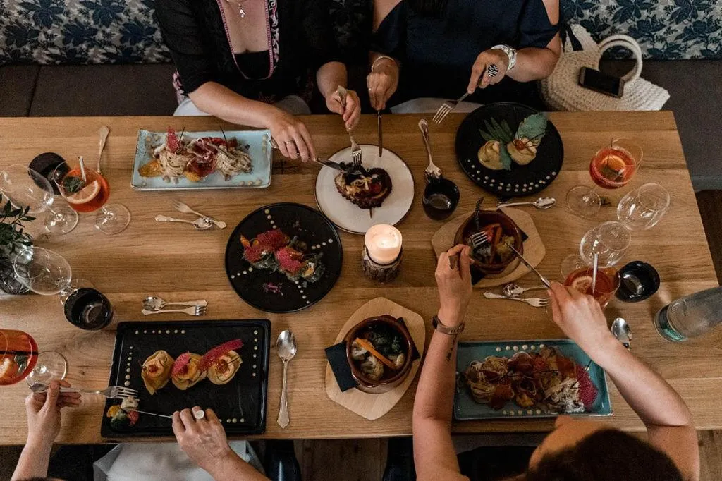 Food and drinks in Rossano Boutique Hotel & Ristorante