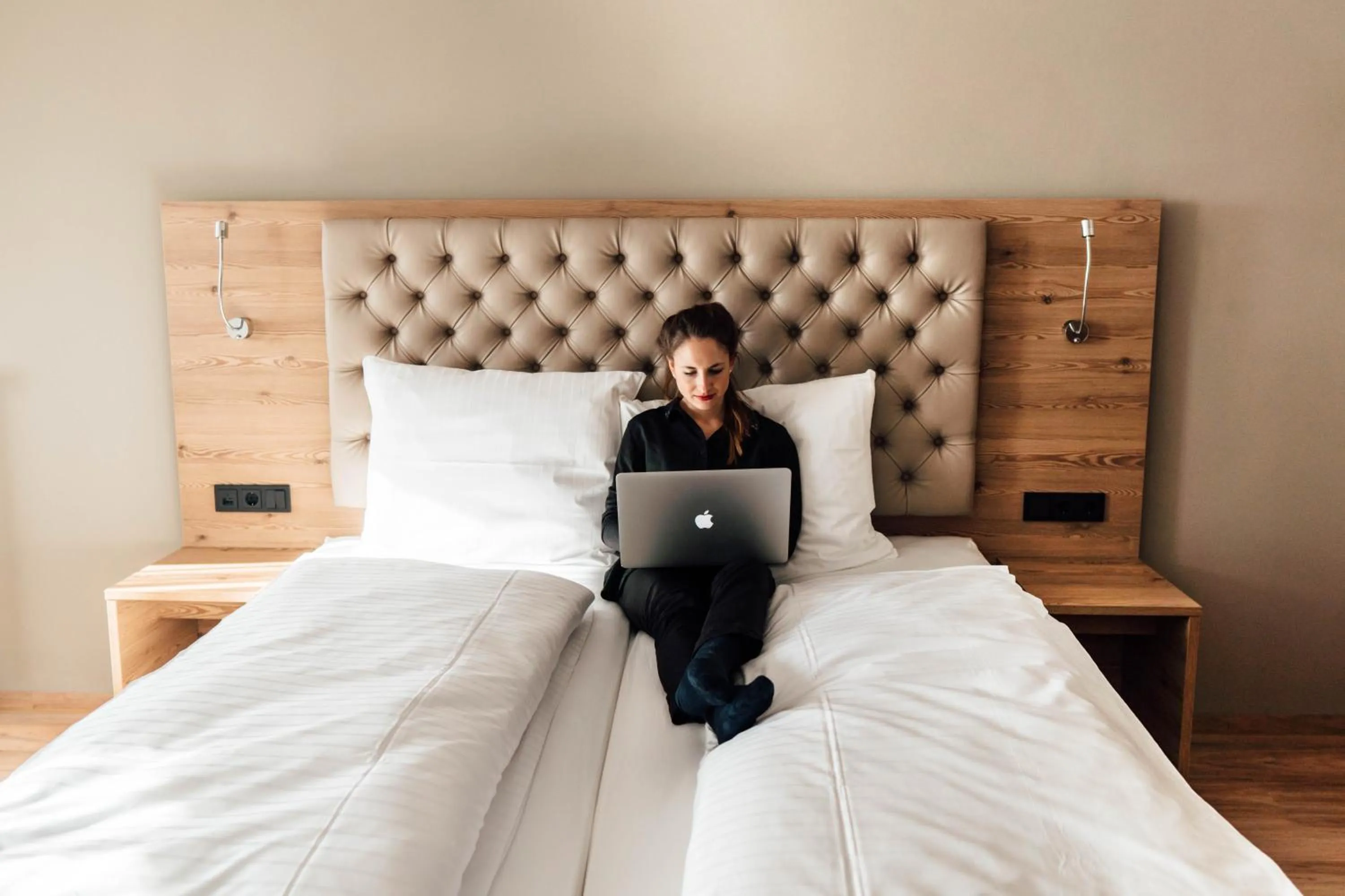 Bed in Rossano Boutique Hotel & Ristorante