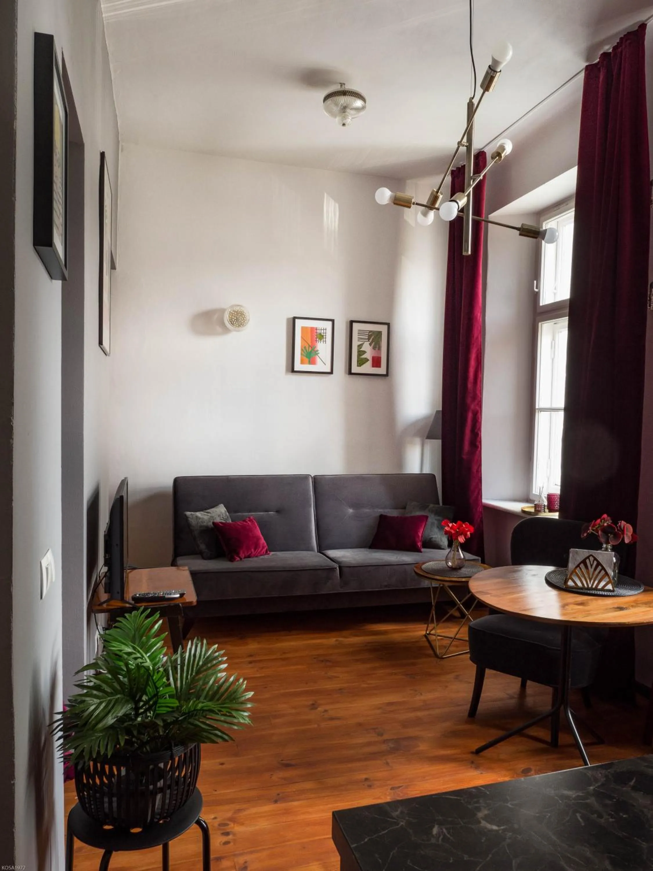 Living room in Aparthotel Nowy Świat 28