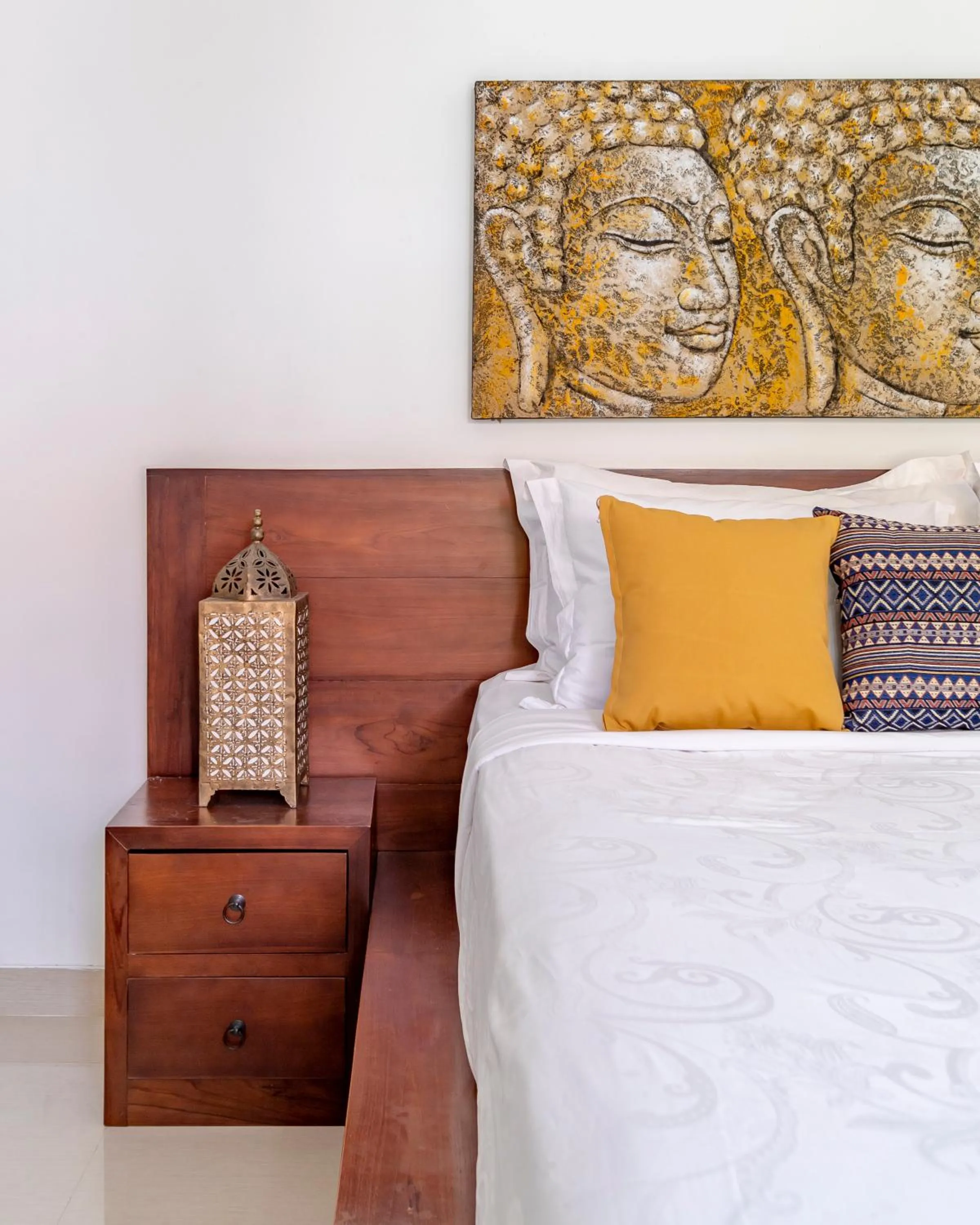 Bed in Kubu Gajah Villas