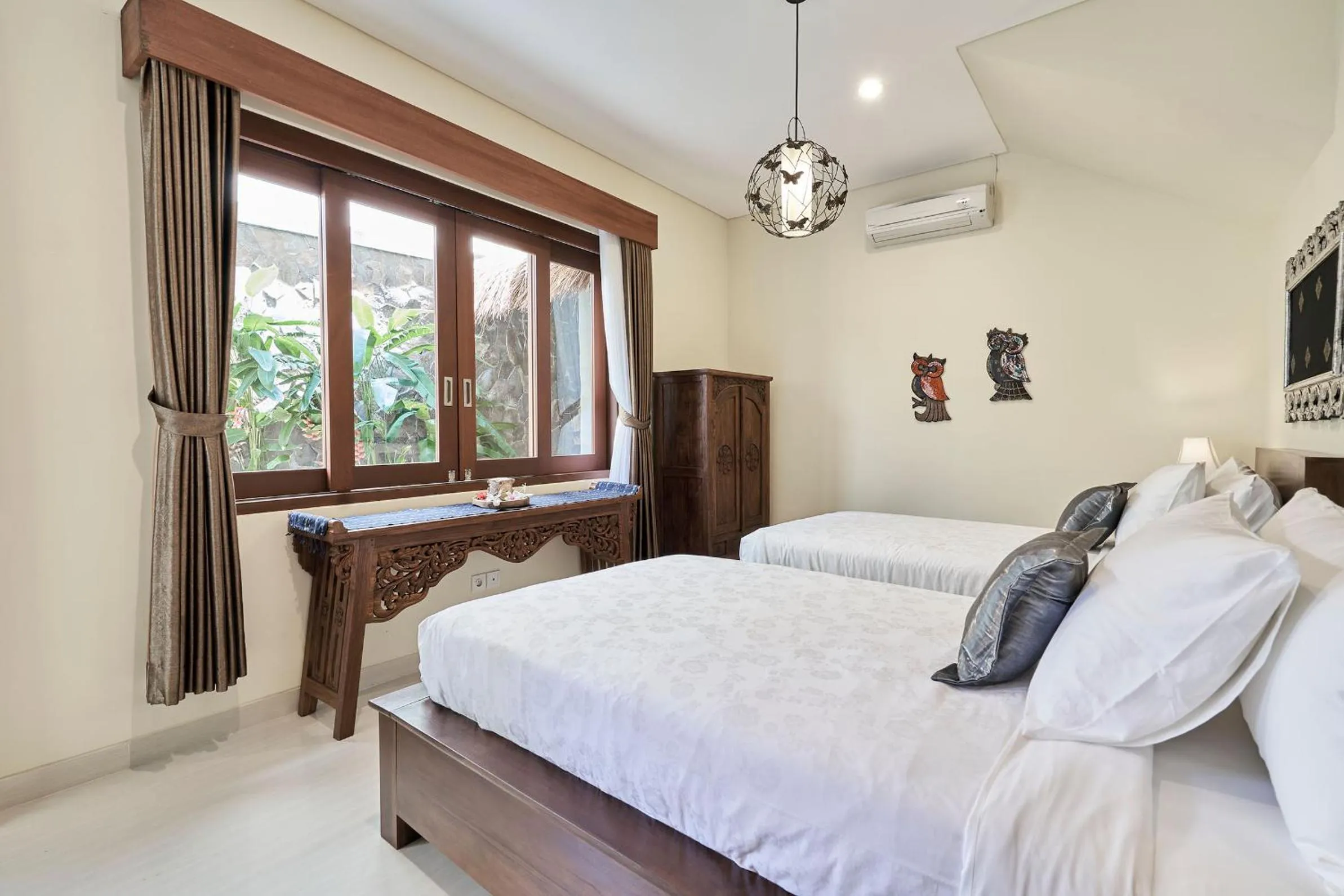 Bed in Kubu Gajah Villas